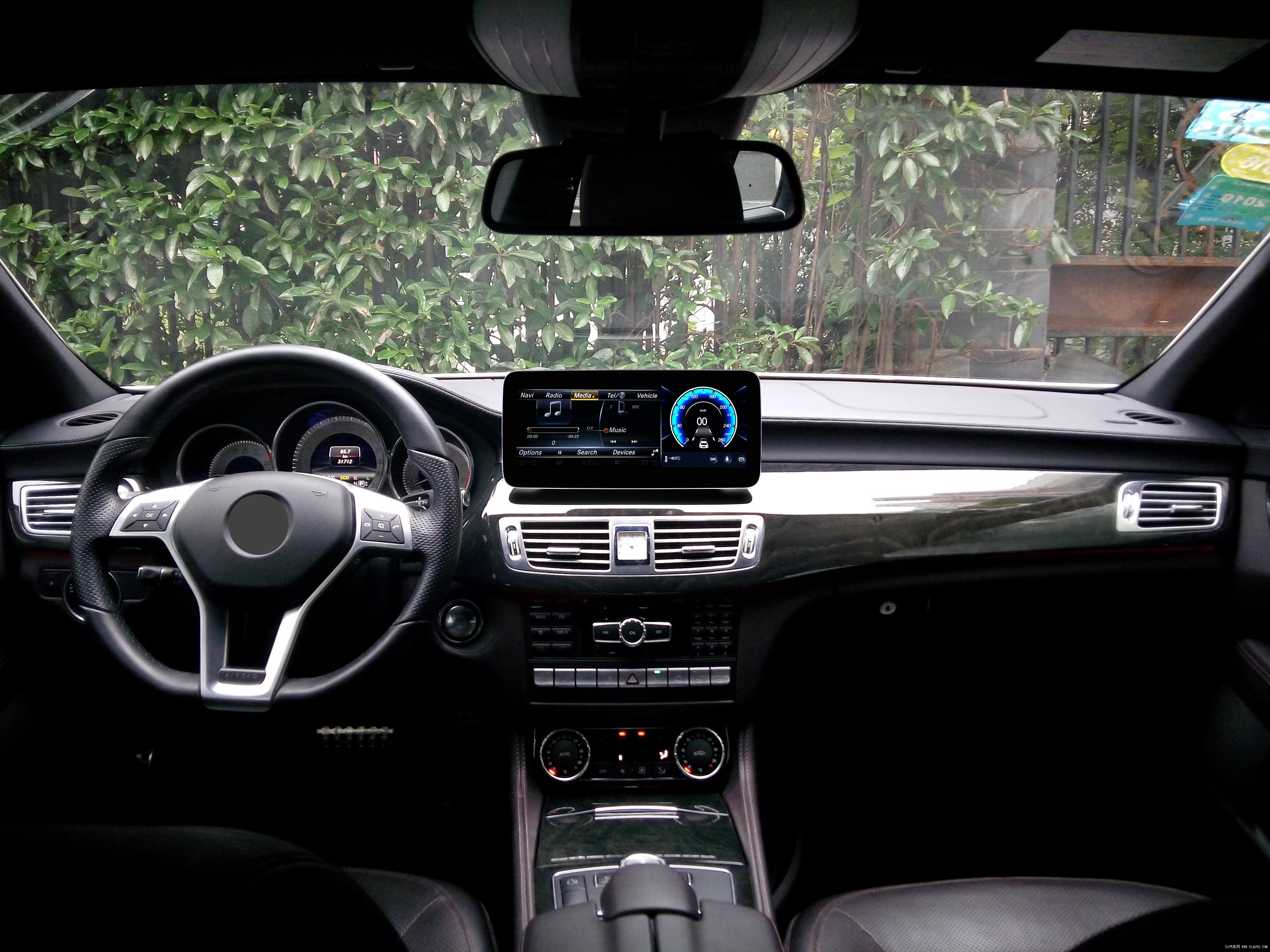 W218 Android Touch 12" Mercedes CLS Für Einbau-Navigationsgerät Navigation TAFFIO Carplay NTG4x GPS