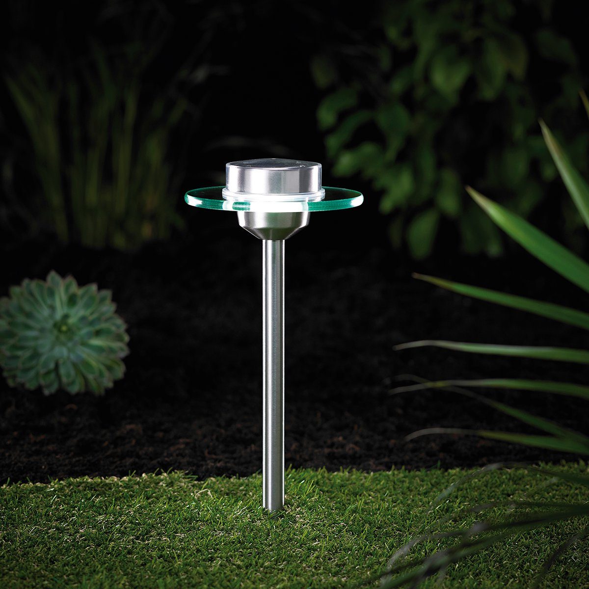 MeLiTec LED Solarleuchte »SolarGartenleuchte, SO13, Saturn« online
