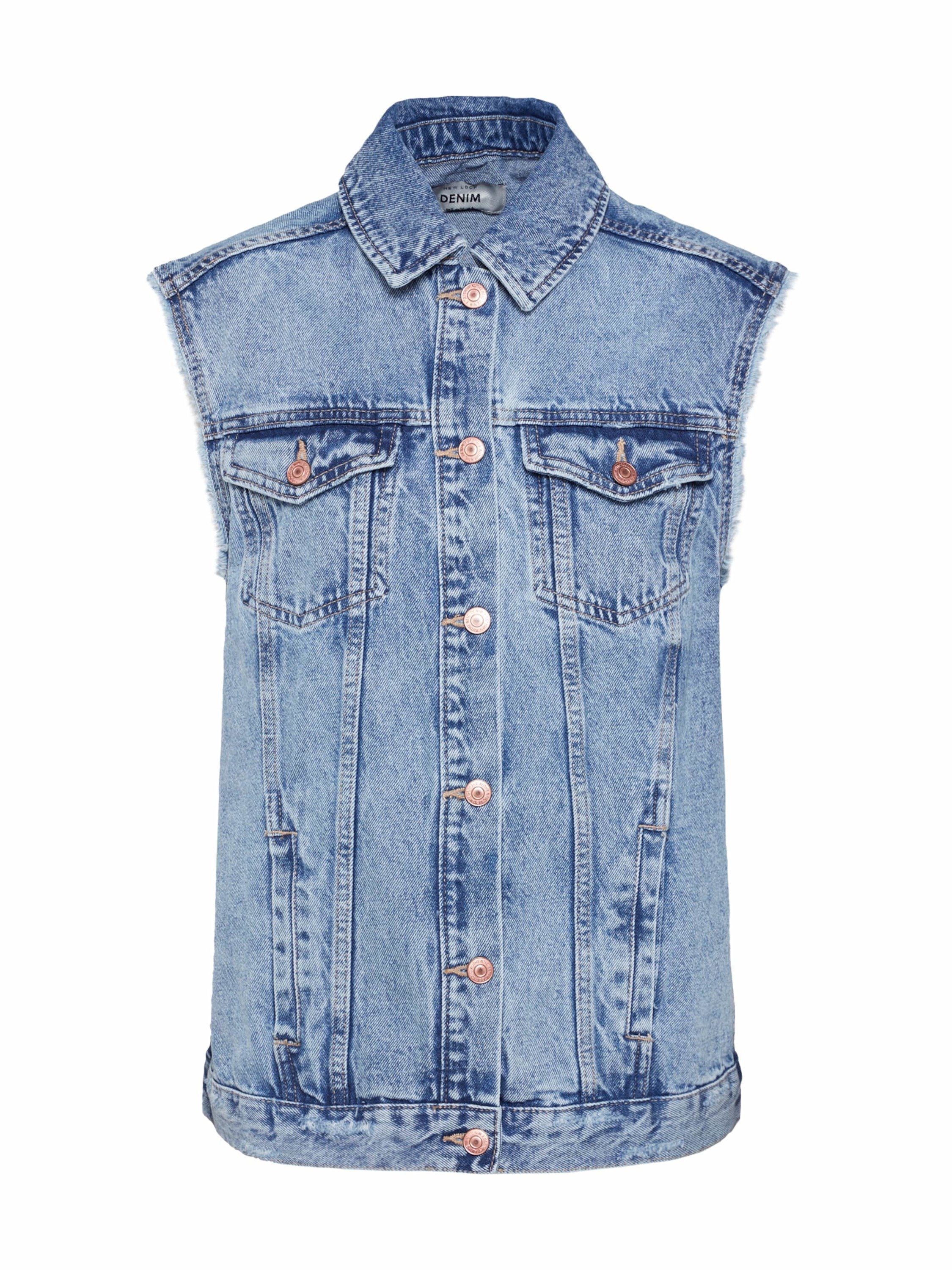 New Look Jeansweste, Kastiger Schnitt online kaufen | OTTO