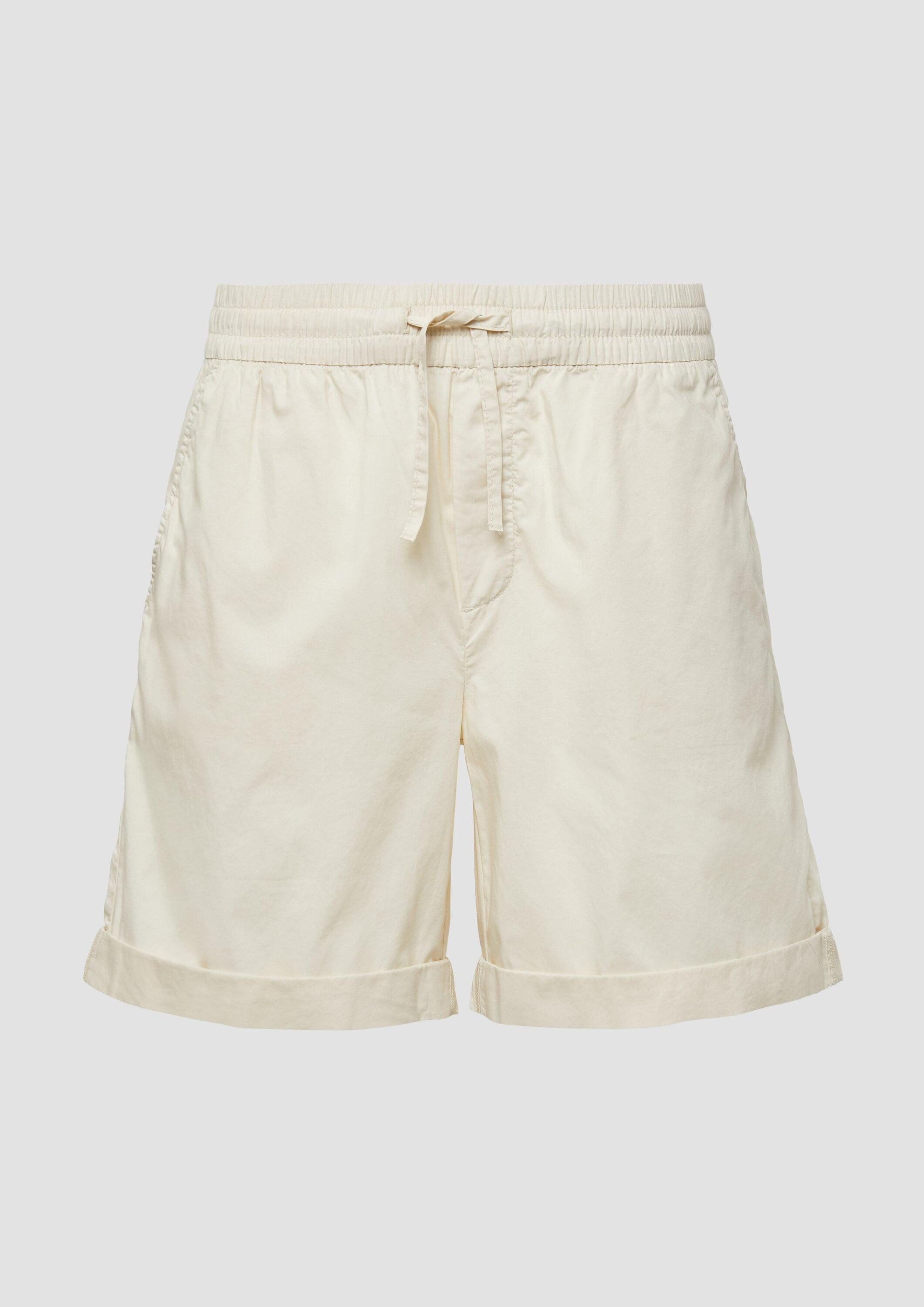 s.Oliver Shorts Hose Leichte Shorts aus Baumwollmix im Relaxed Fit