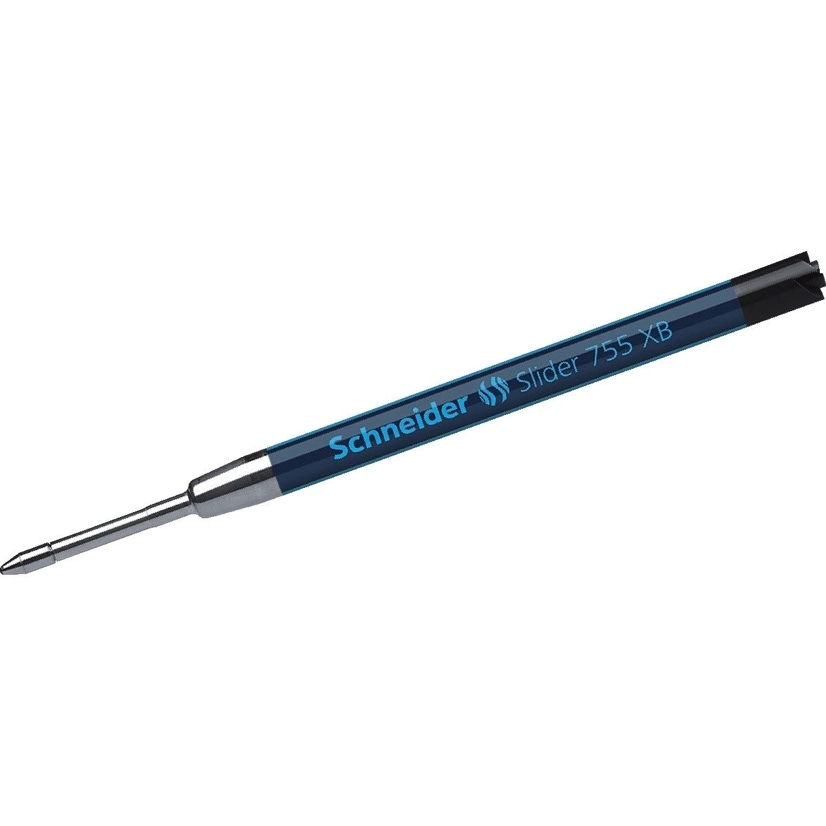 SCHNEIDER Kugelschreiber Großraummine Slider 755 XB schwarz Packung mit 10 Stück