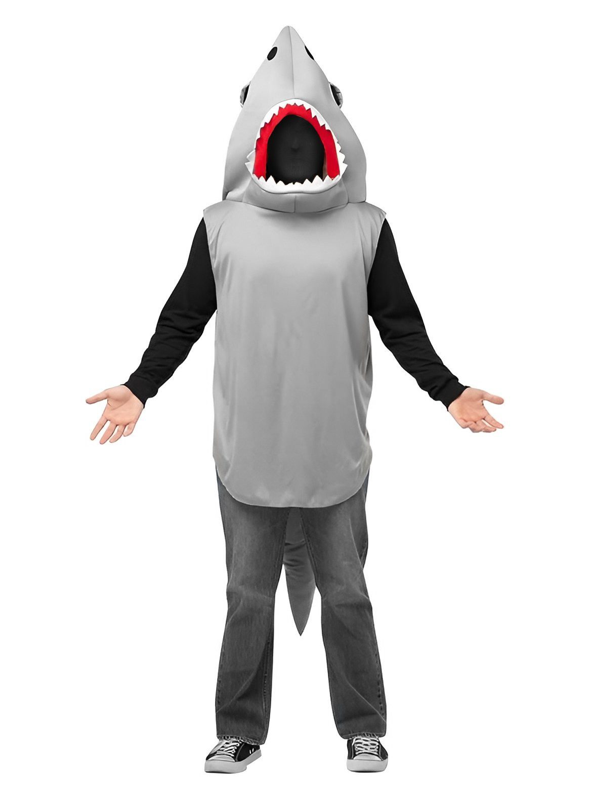 Imposta Costumes Kostüm Hai - Tierkostüm Karneval Faschingskostüm Herren, Originelles Kostüm mit Kult-Potential