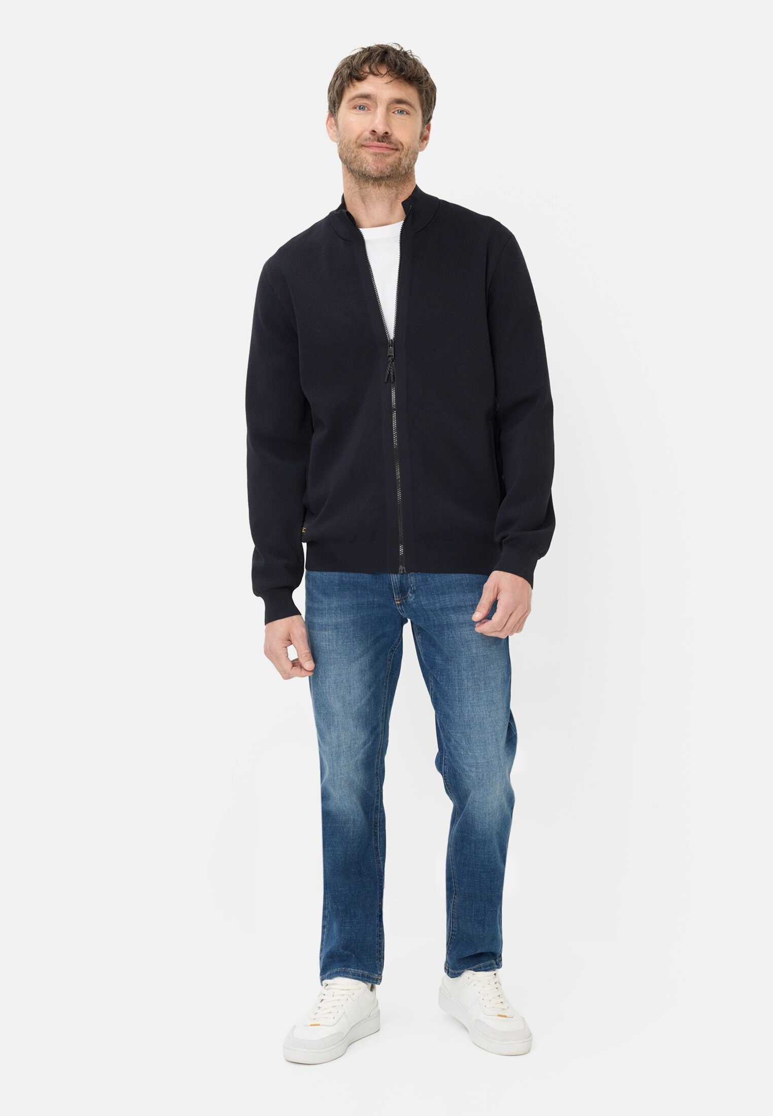 camel active Regular-fit-Jeans mit kühlendem Effekt Baumwolle (Web)