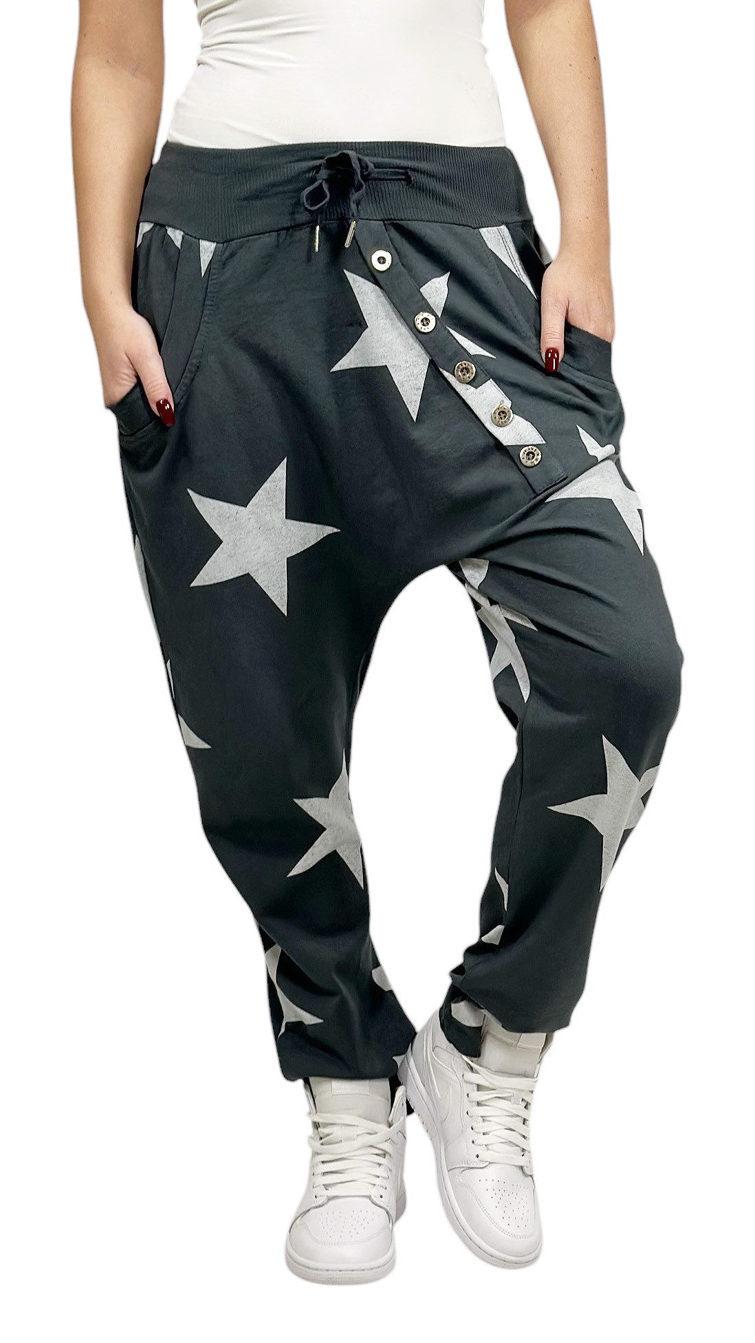 Mississhop Boyfriend-Hose Damen Hose Sweatpants Jogginghose günstig online kaufen