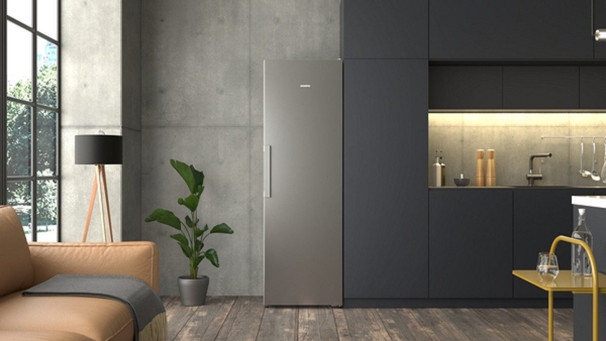 SIEMENS Gefrierschrank iQ300 GS36NVICG, 186 cm hoch, 60 cm breit, Full No Frost, BigBox, LED Licht