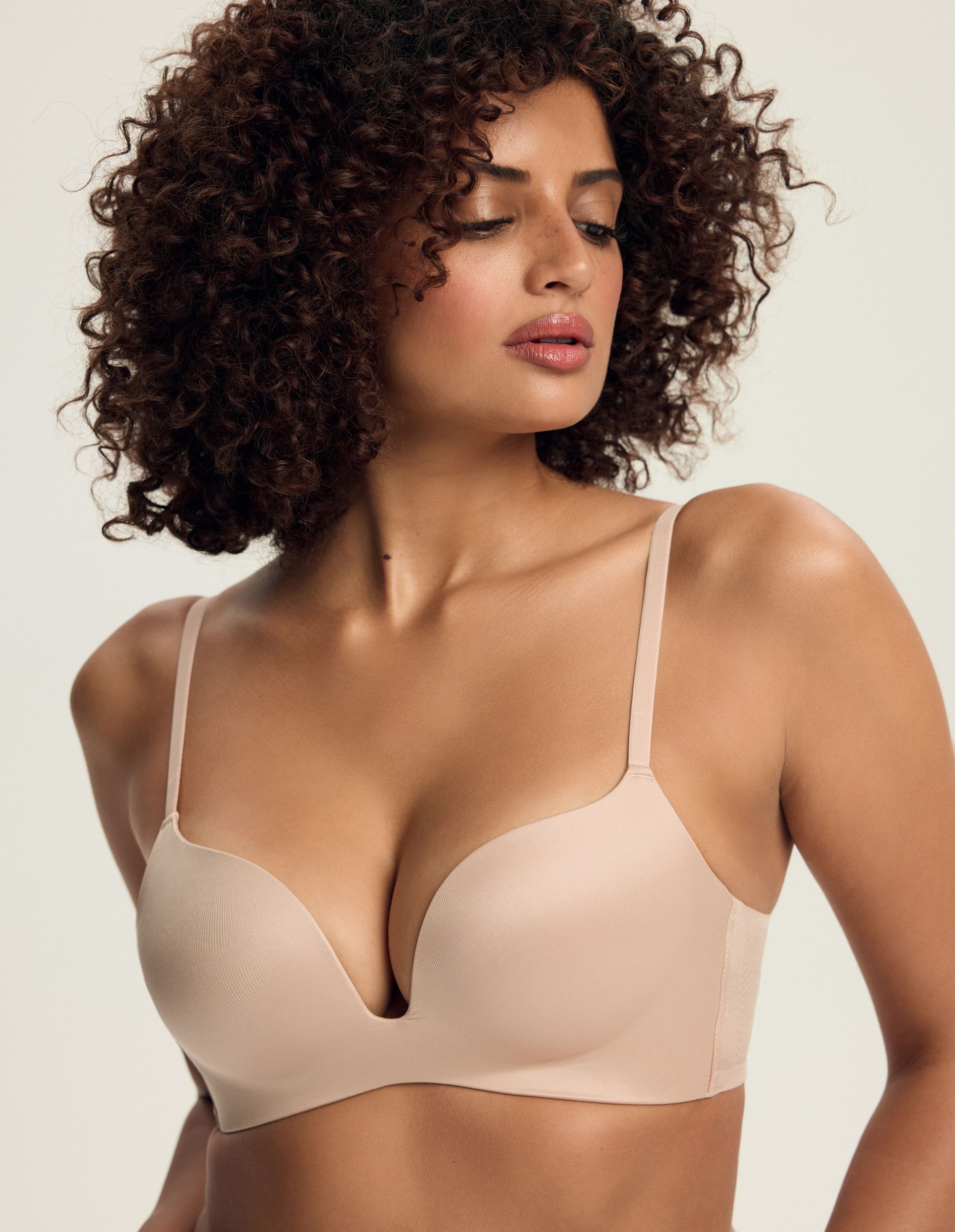 ESOTIQ Push-up-BH Super-Push-up-BH Shapy, Plunge-Dekolleté, glatte Cups – Bild 5 von 5