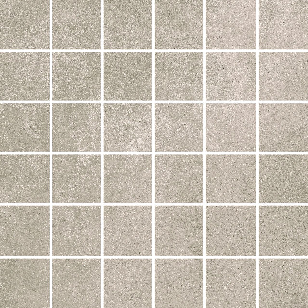 Euro Stone Sockelfliese Mosaik Bristol 30 x 30 cm taupe Steinmaß: ca. 4,5, Beton, Beige