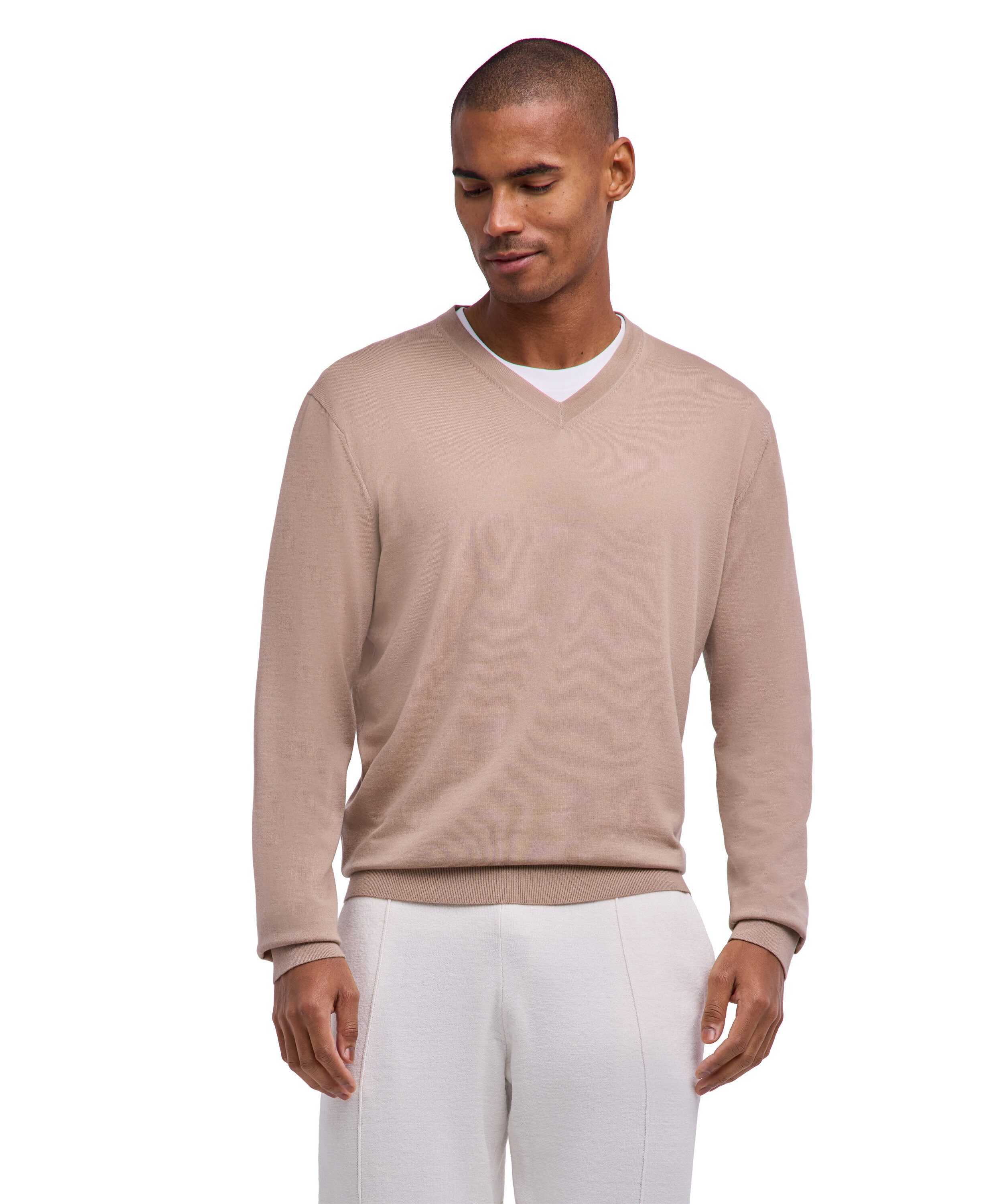Strickpullover Pullover aus ultrafeiner Merinowolle
