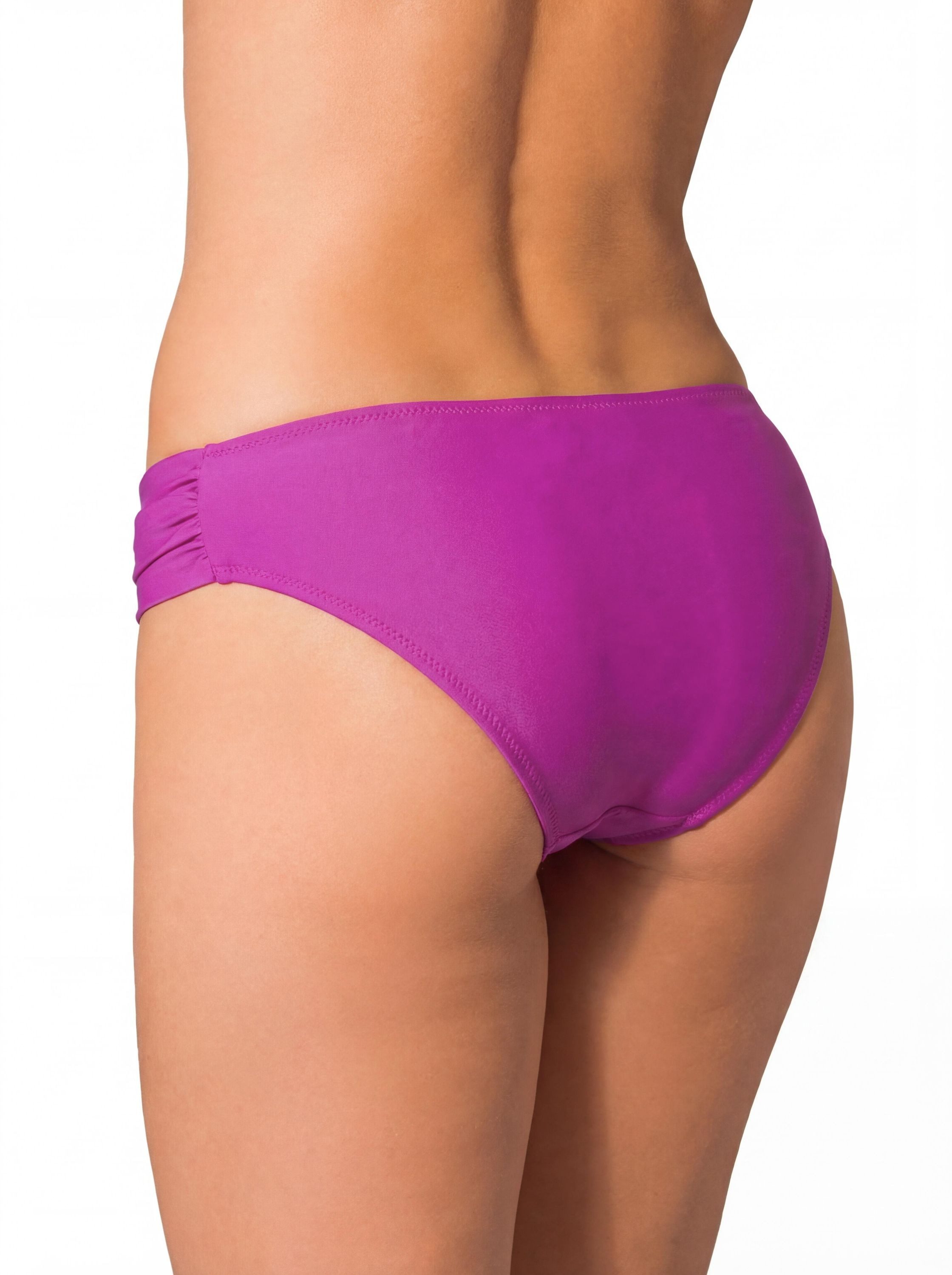 Aquarti Bikini-Hose Aquarti Damen Bikinihose mit seitlichen Raffungen