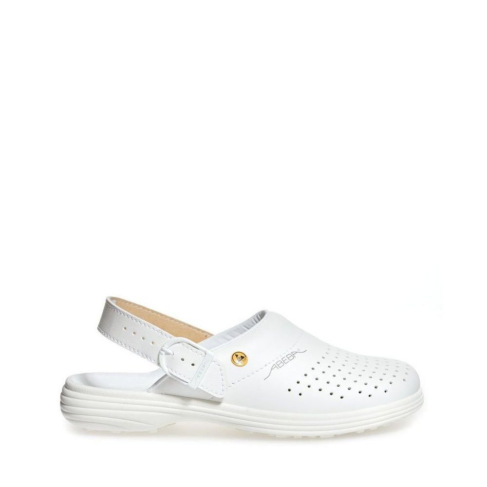 Abeba The Original Plus Clog – Mikrofaser Perforiert OB Esd Src Berufsschuh