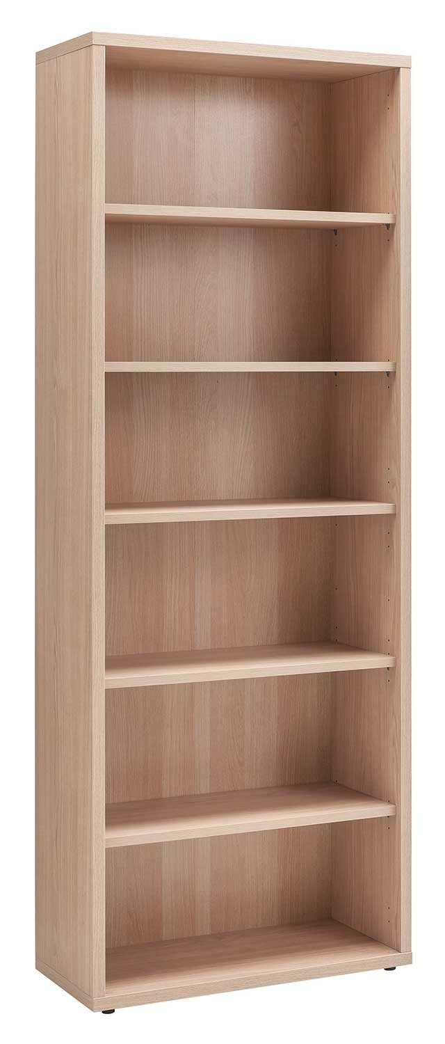 Composad Bücherregal DAVINCI, Eiche Elegancia Dekor, B 82 cm x H 218 cm, mit 6 Fächern