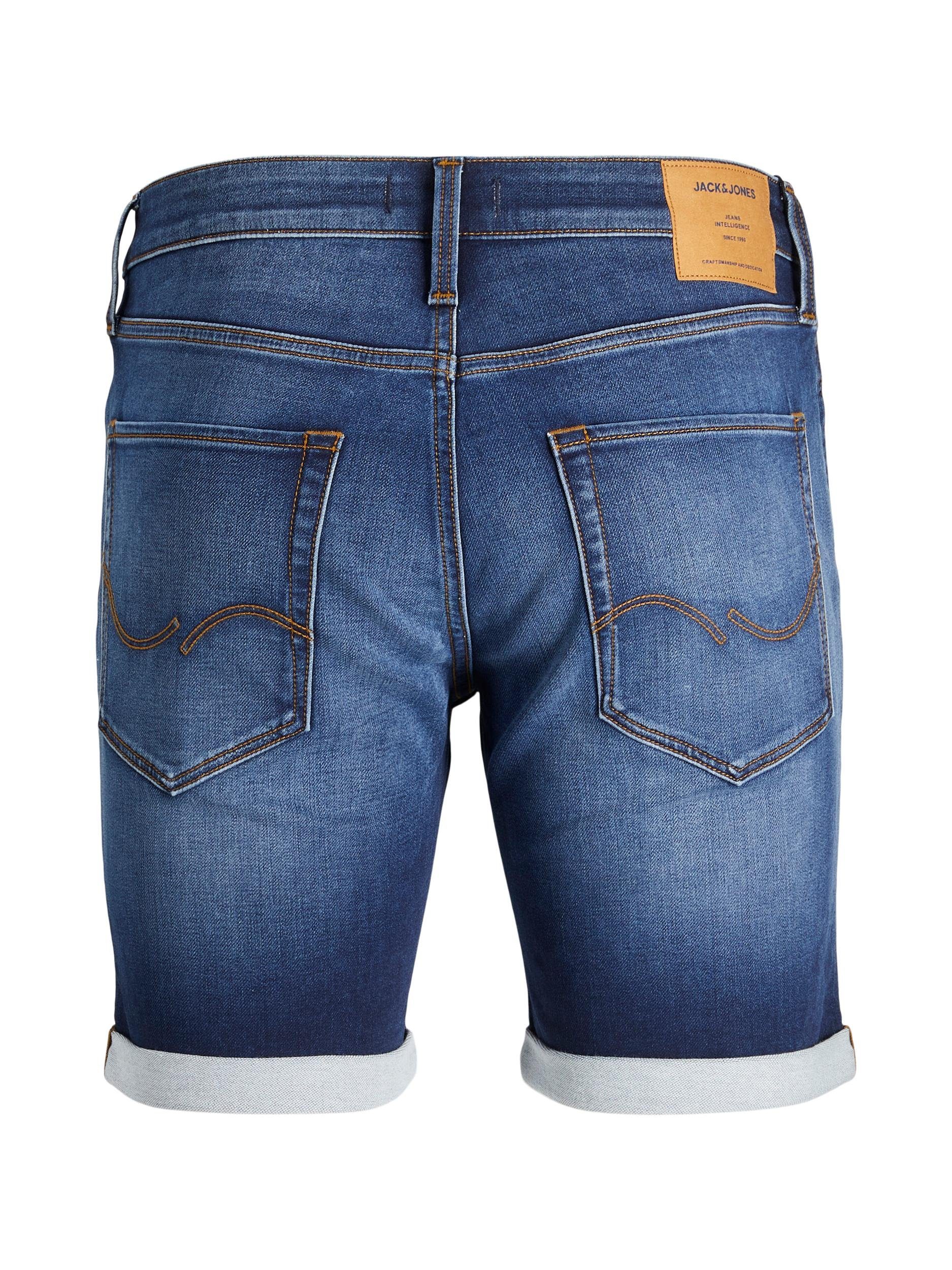 JEANSSHORTS 5-Pocket-Stil RICK Jeansshorts im Jack & ICON GE835 (1-tlg) Jones 835 Shorts