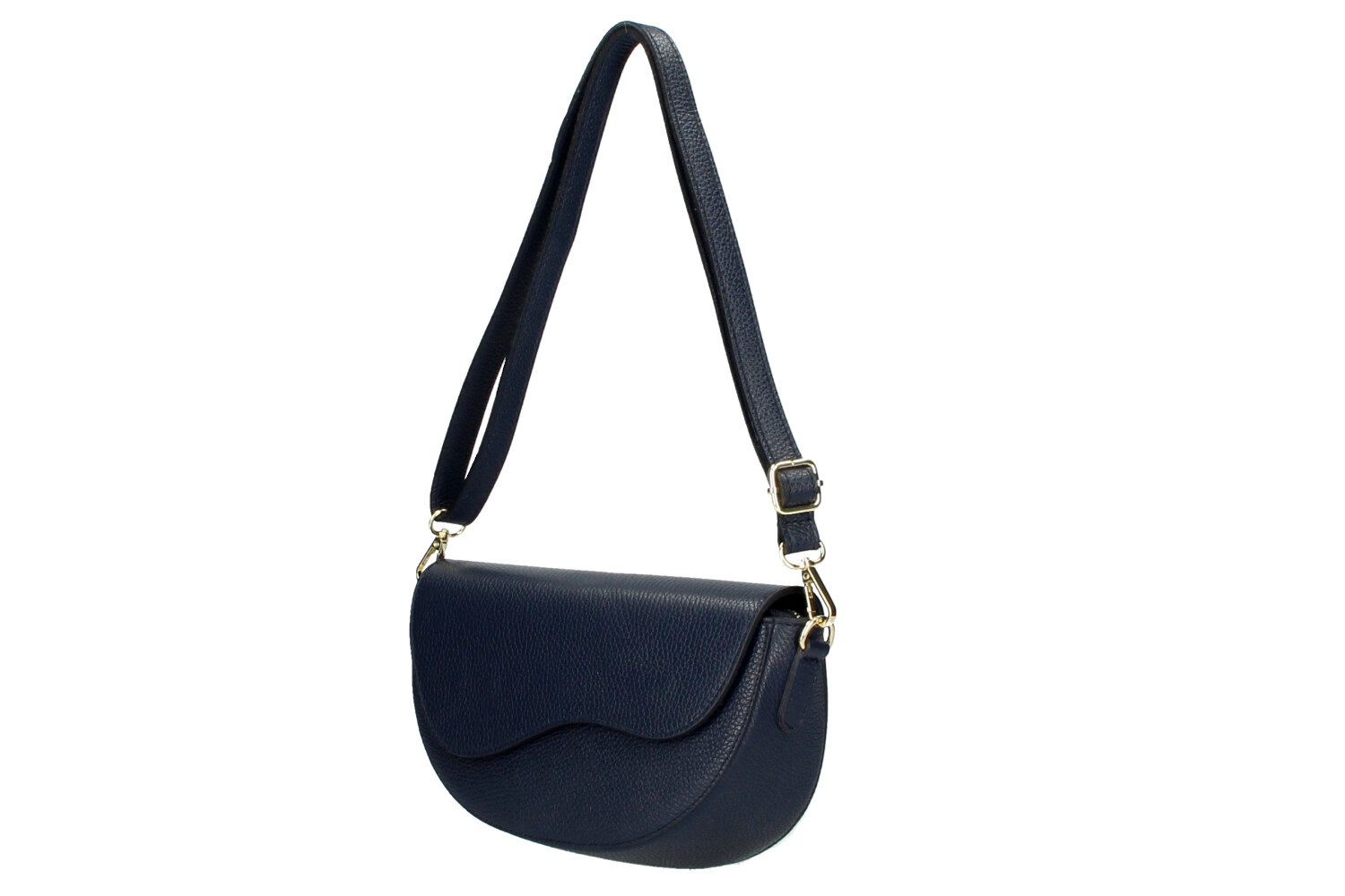 ITALYSHOP24 Schultertasche MADE IN ITALY DAMEN günstig online kaufen