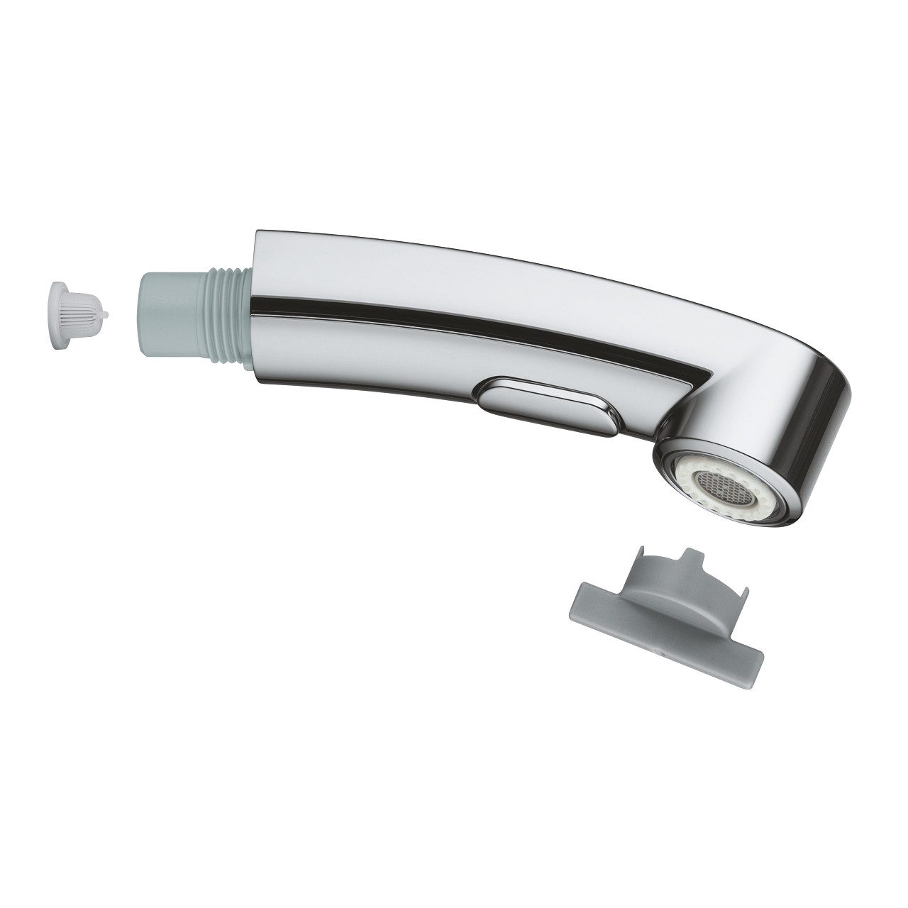 Grohe Badarmatur Spülbrause, Laminarstrahl/Brausestrahl, chrom (46956000)