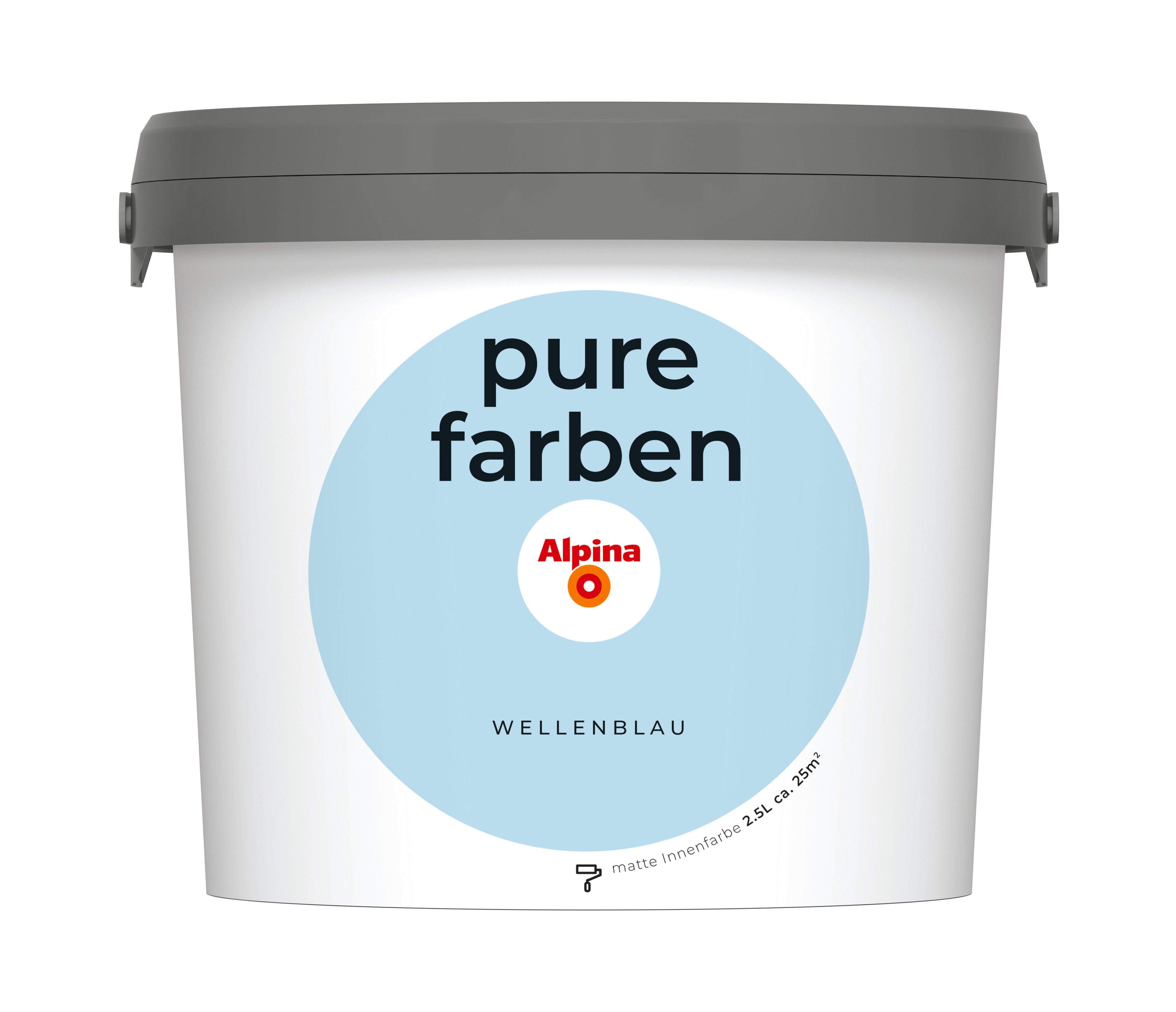 Alpina Wandfarbe Alpina pure farben - Blautöne