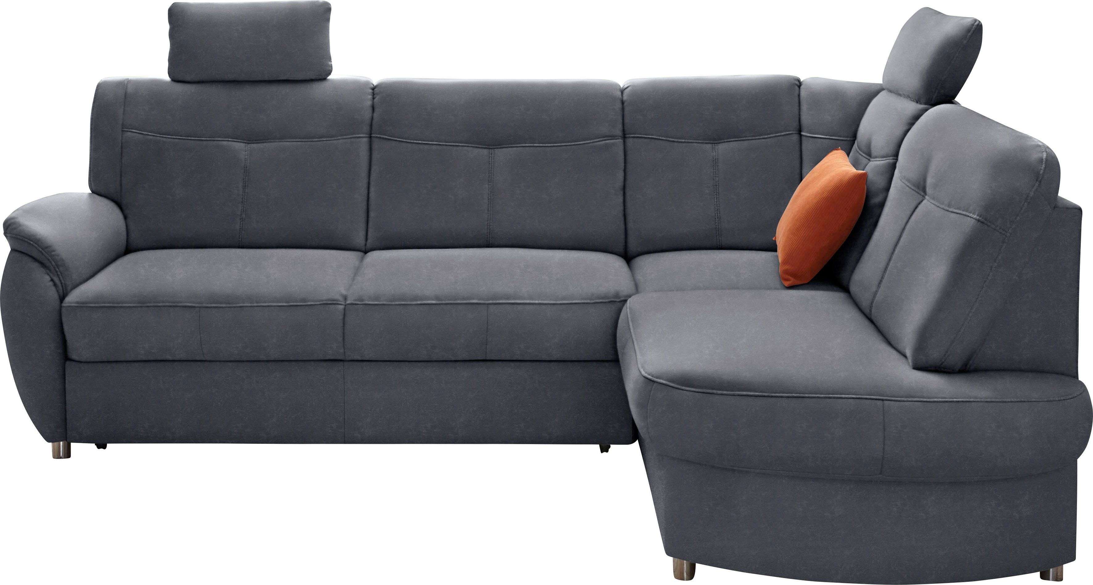 sit&more Ecksofa "Sonoma L-Form", wahlweise mit Bettfunktion und Bettkasten günstig online kaufen