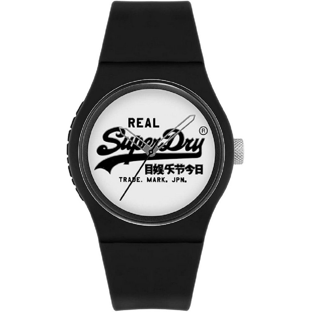 Superdry Quarzuhr Superdry SYG280BW Herren Armbanduhr, SYG280BW Herren Armbanduhr