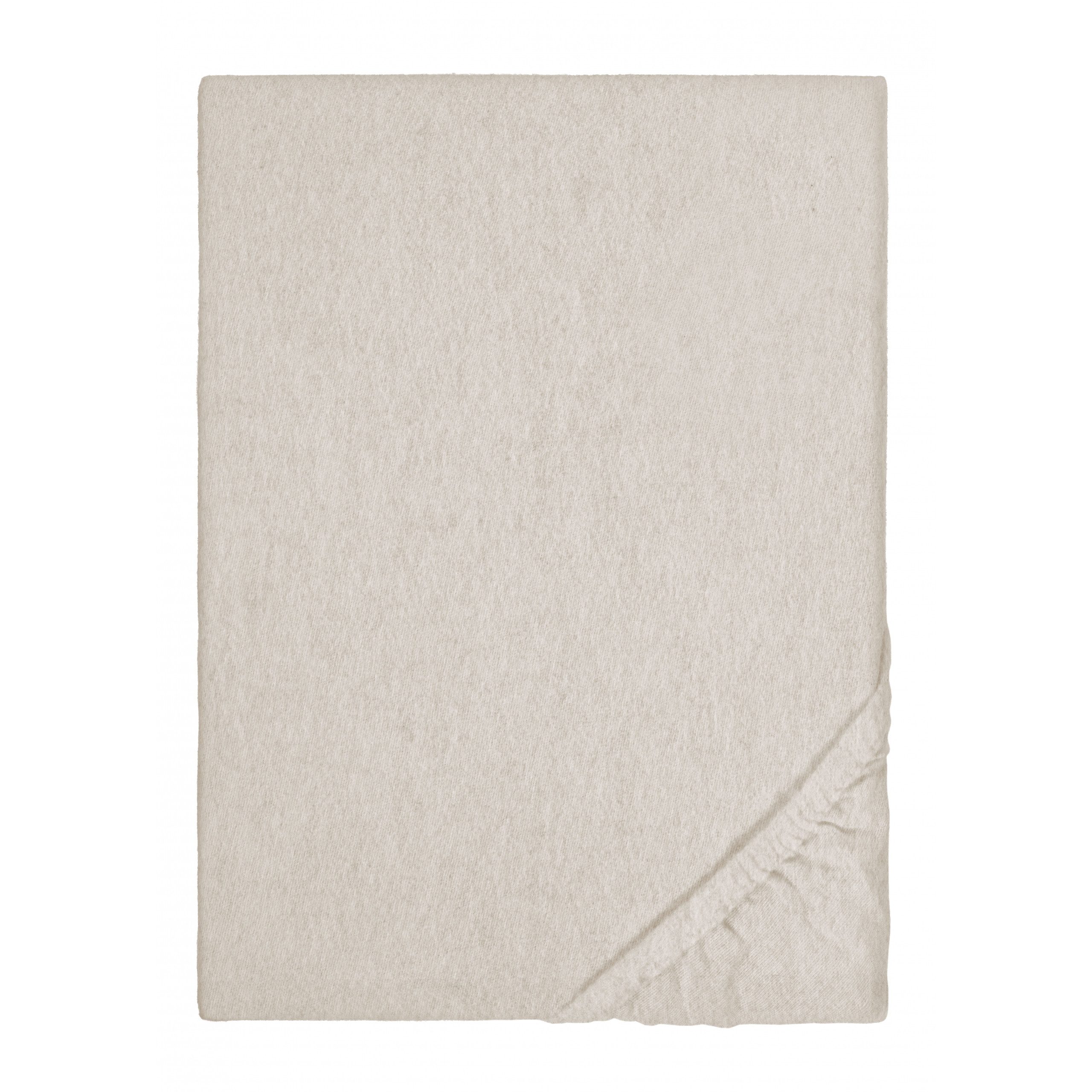 Biberna Spannbettlaken Biberna Biber-Spannbetttuch Melange uni, günstig online kaufen