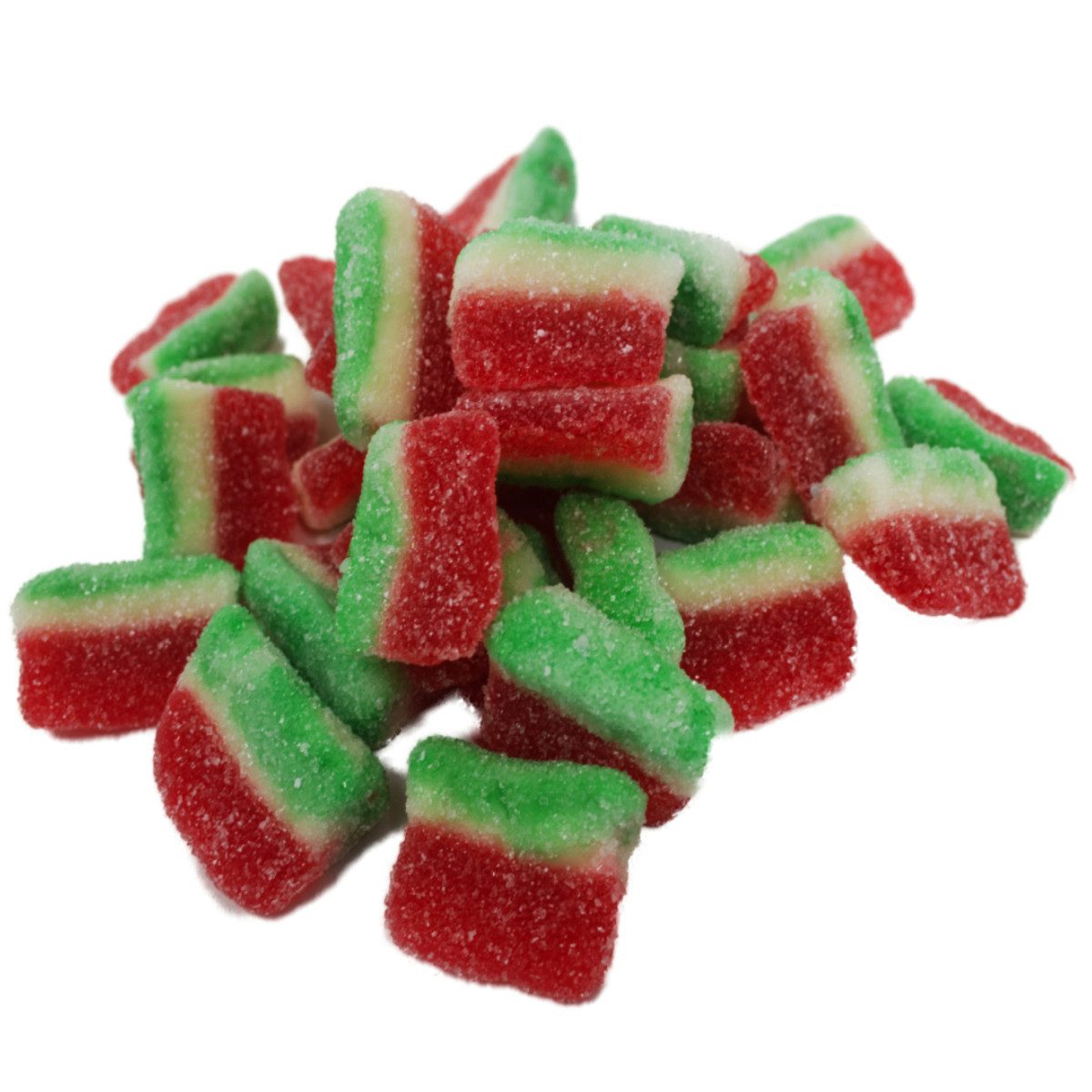 Dulceplus Süßigkeit, Fruchtgummi saure Wassermelonenstücke erfrischend halal 1000g