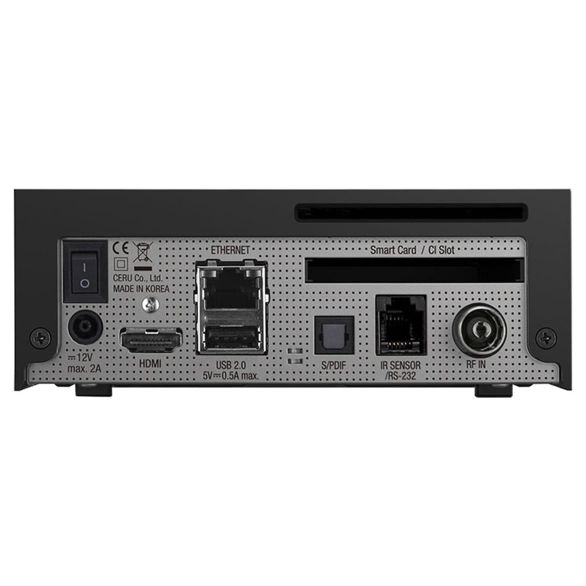 VU+ Zero 4K BT (mit Bluetooth-Fernbedienung) DVB-C/T2 Kabel-Receiver