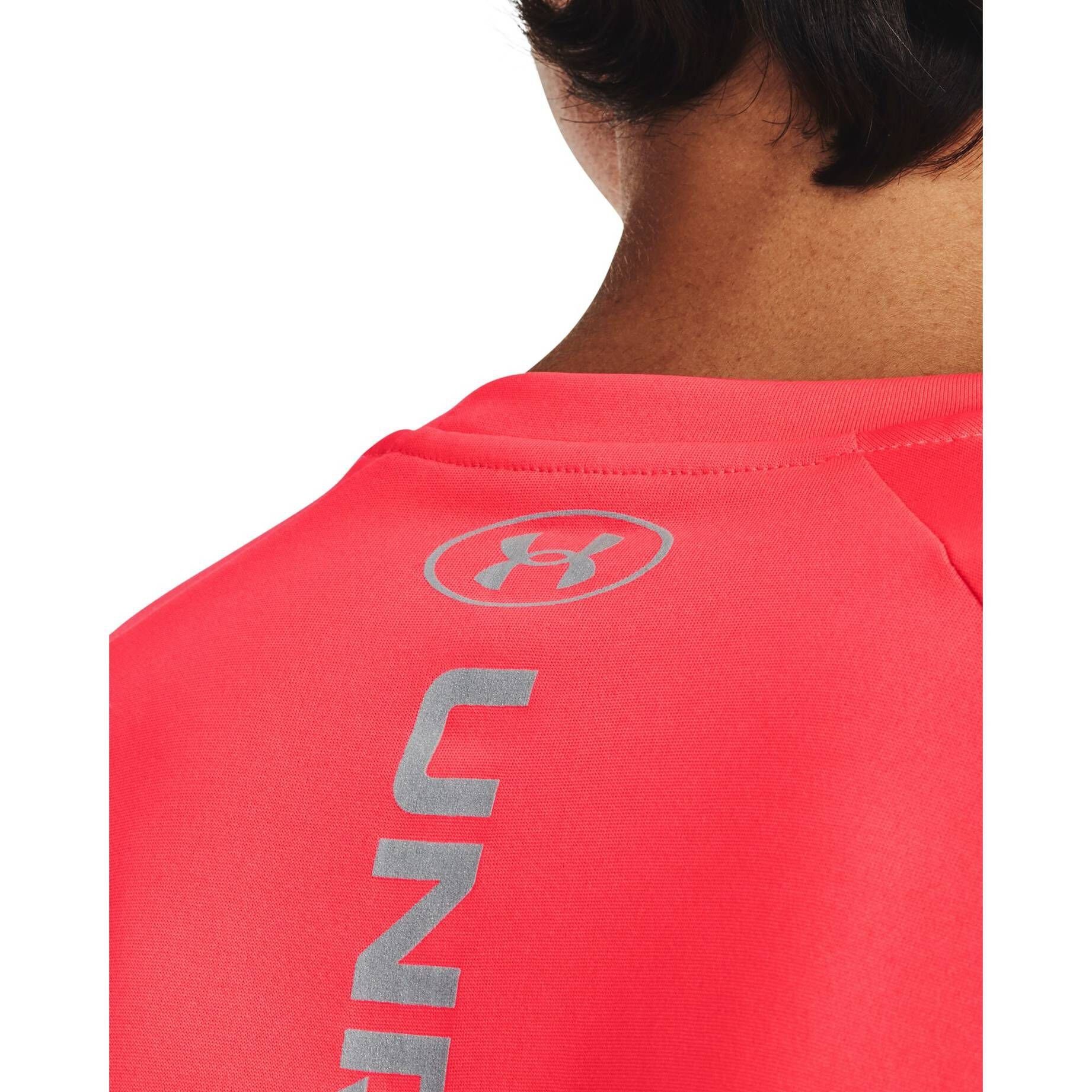 Armour® REFLECTIVE rot (500) Trainingsshirt (1-tlg) Sportshirt Under TECH Herren