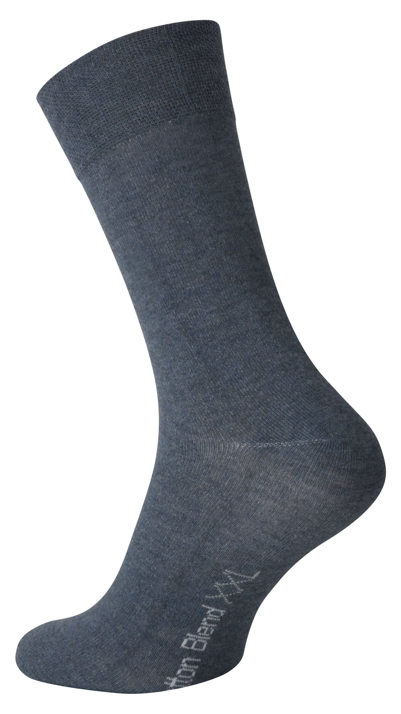 in 3 Socken Paar, Prime® in Baumwollqualität Cotton Übergröße angenehmer (3-Paar)