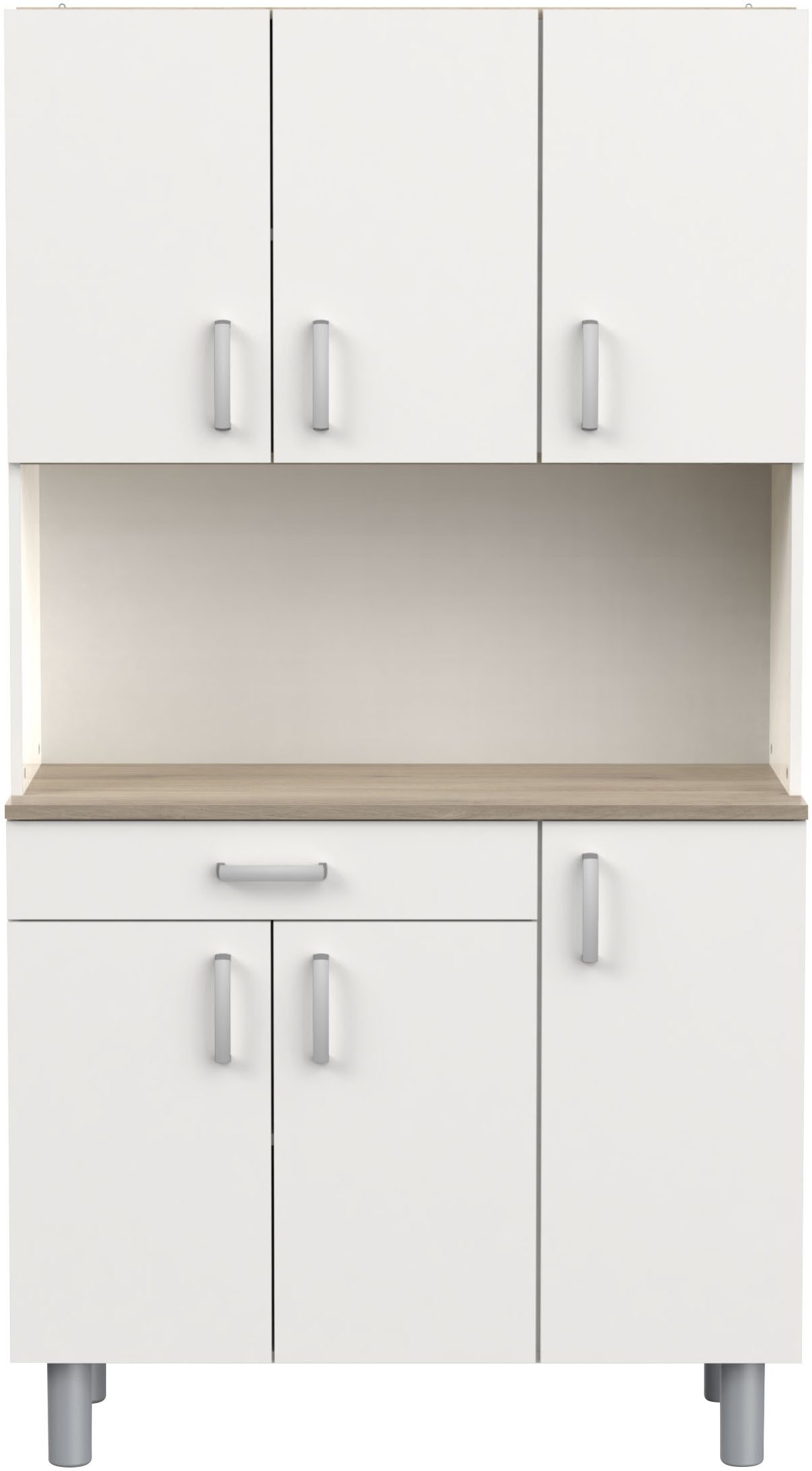 Demeyere GROUP Küchenbuffet Garlic KUECHENBUFFET 6 TUERIG/1 SCHUBLADEN, ohn günstig online kaufen