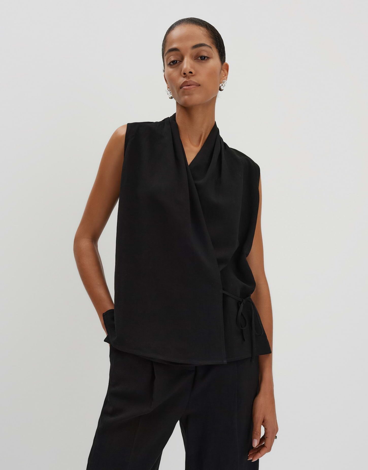 someday Blusentop ZIANG in moderner Wickeloptik günstig online kaufen