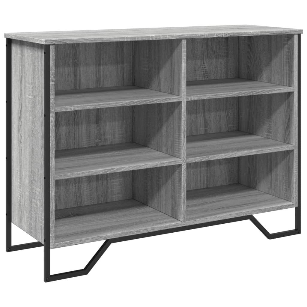 vidaXL Sideboard Sideboard Grau Sonoma 101x35,5x74,5 günstig online kaufen