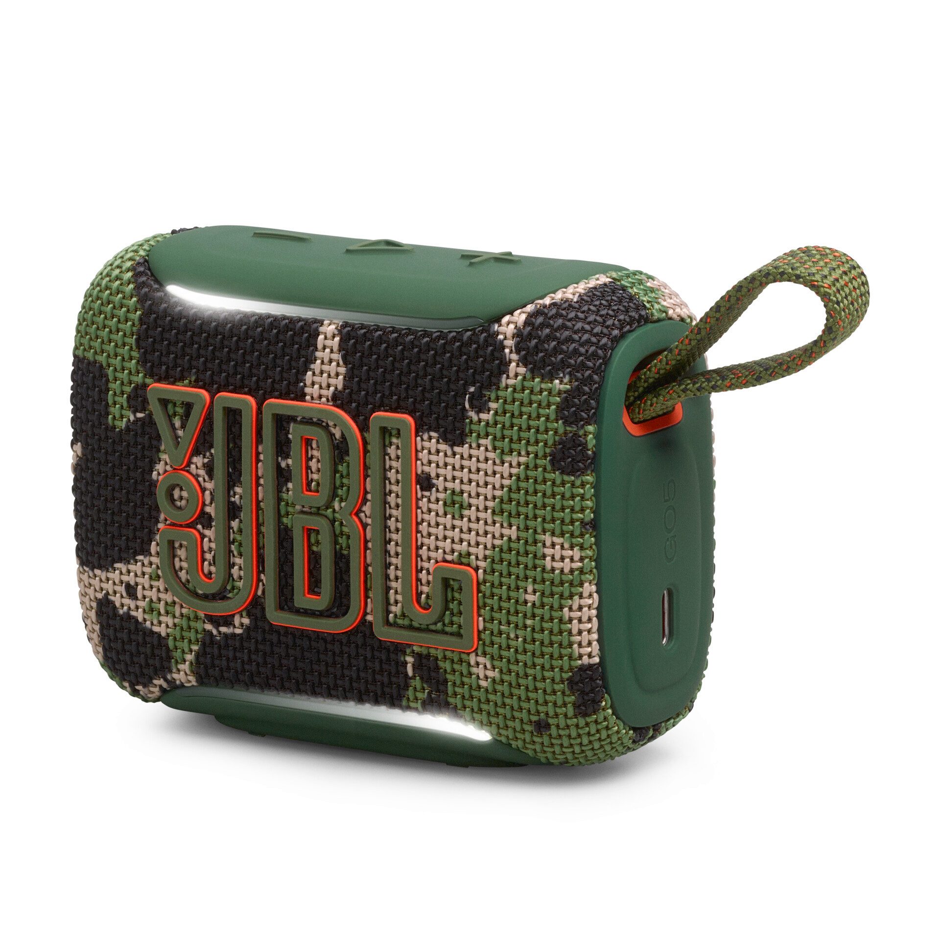 JBL GO 5 Bluetooth-Lautsprecher 1.0 (A2DP Bluetooth, Bluetooth, AVRCP Bluetooth, 4,8 W, Kompakter, wasserdichter und stoßfester Lautsprecher)