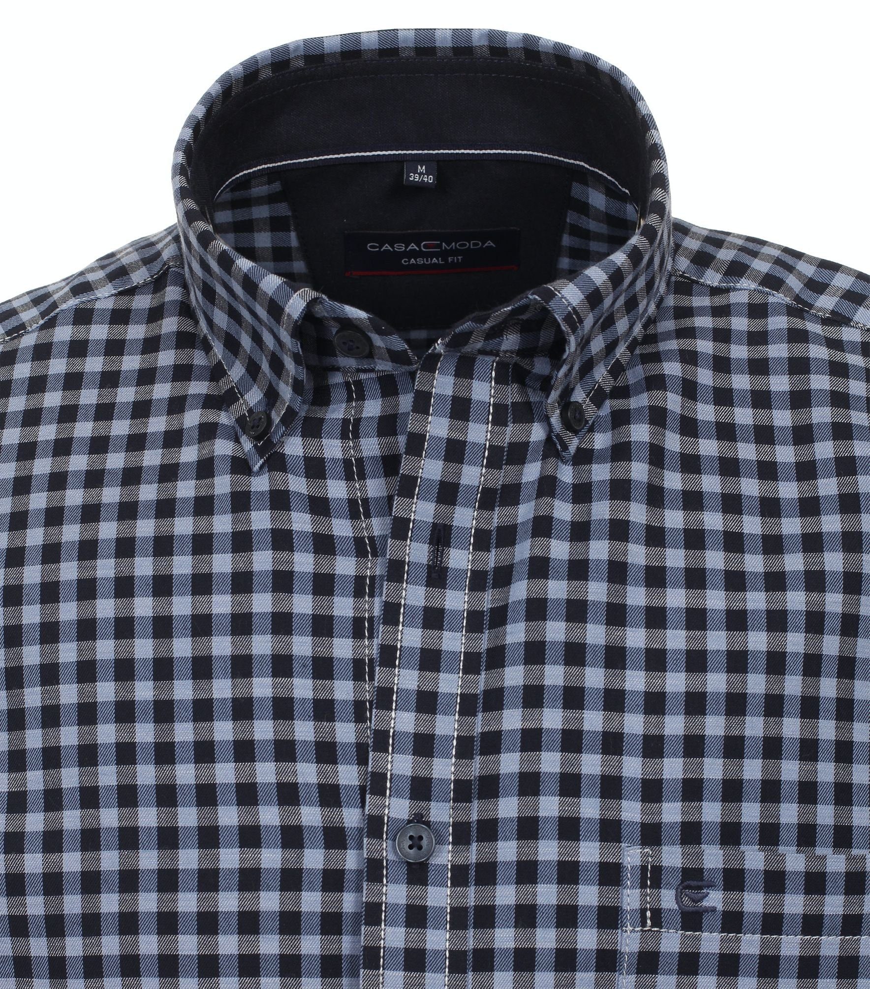 CASAMODA Flanellhemd "CASAMODA Flanellhemd kariert" günstig online kaufen