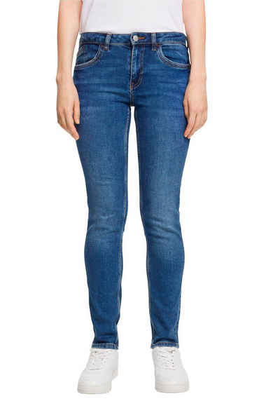 edc by Esprit Skinny-fit-Jeans mit coolen Washed Out- und Used-Effekten