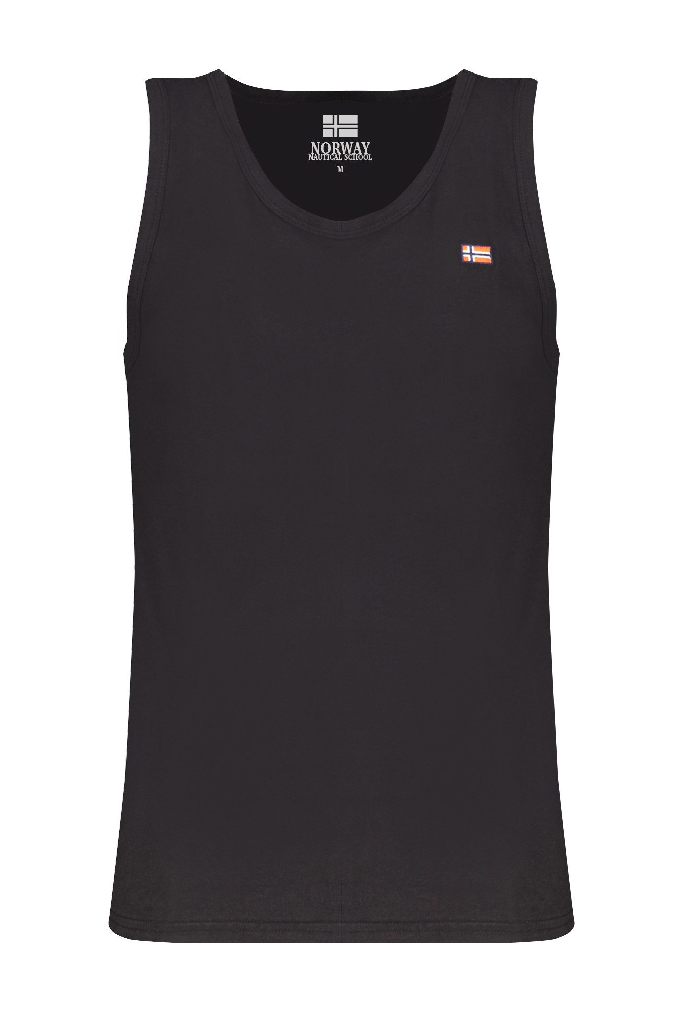 NORWAY 1963 T-Shirt Stylisches Herren-Tanktop Schwarz mit Stickerei und