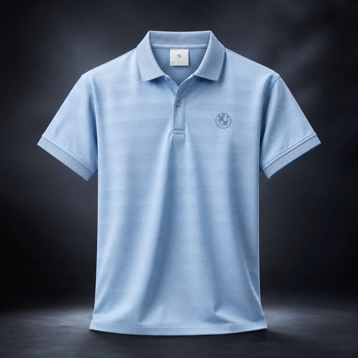 BMW Poloshirt BMW Herren Poloshirt Performance Hellblau