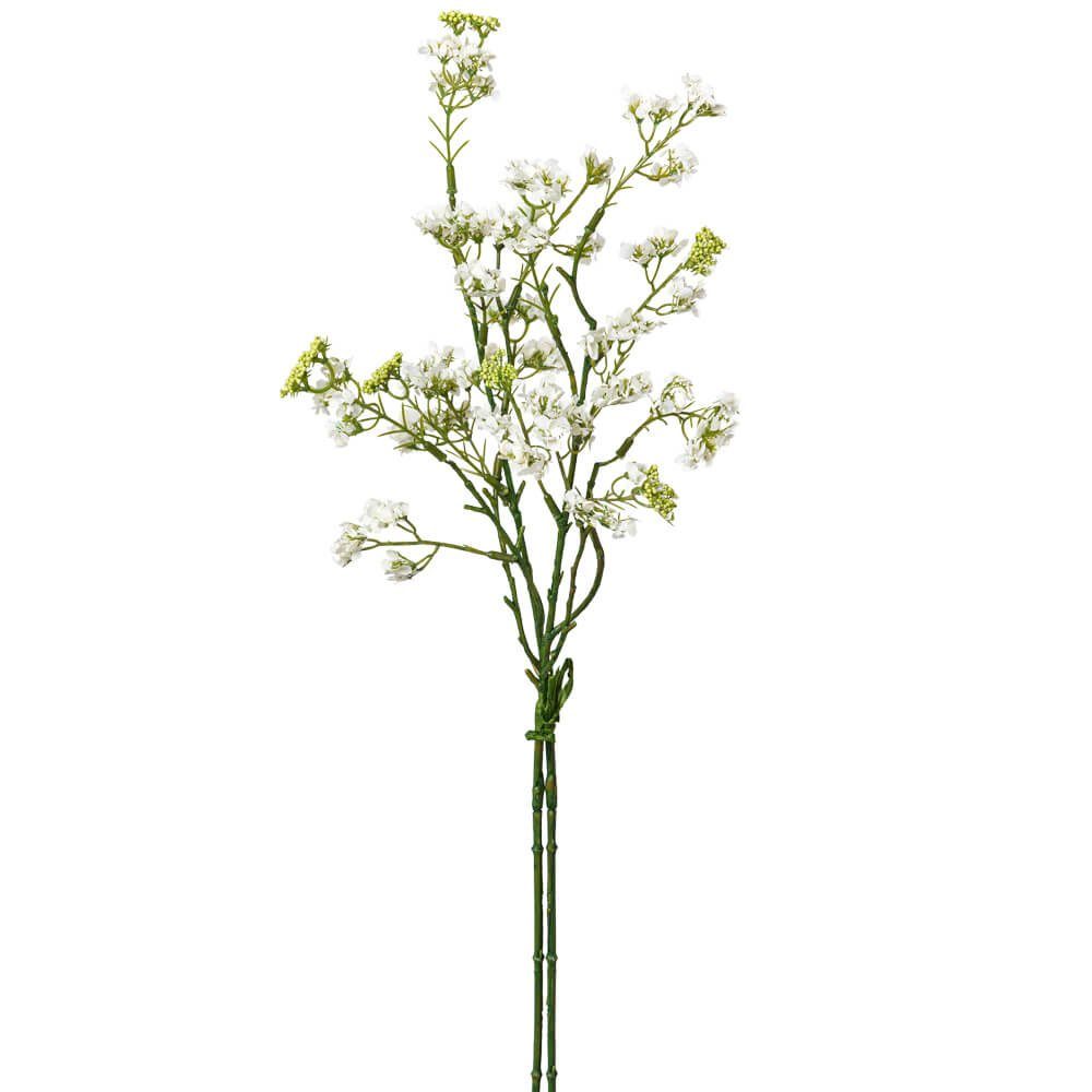 Kunstblume Spieren Zweig Spierenzweig 1 Stk Länge 48 cm weiß Zweig, Ast, matches21 HOME & HOBBY, Höhe 48 cm, Indoor