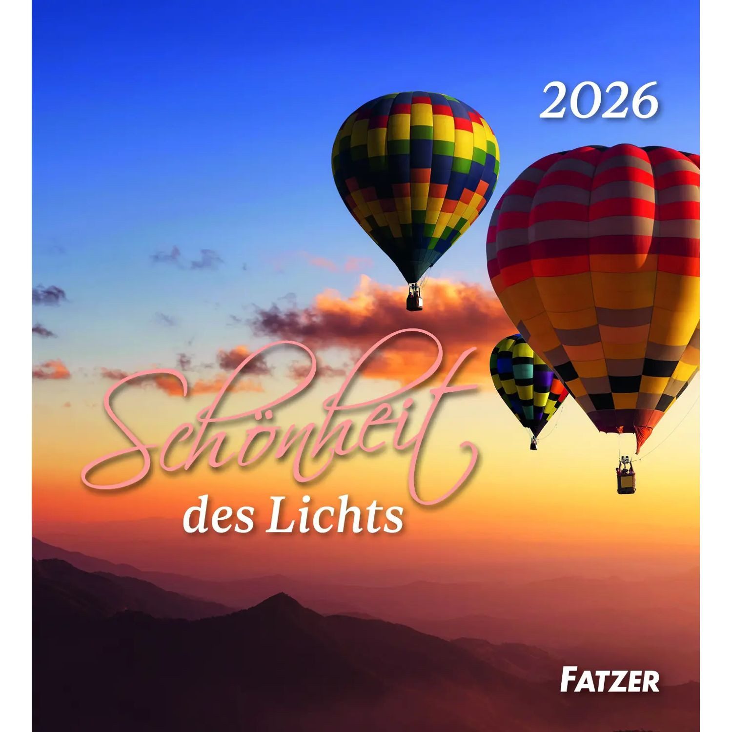 Tischkalender Schönheit des Lichts 2026