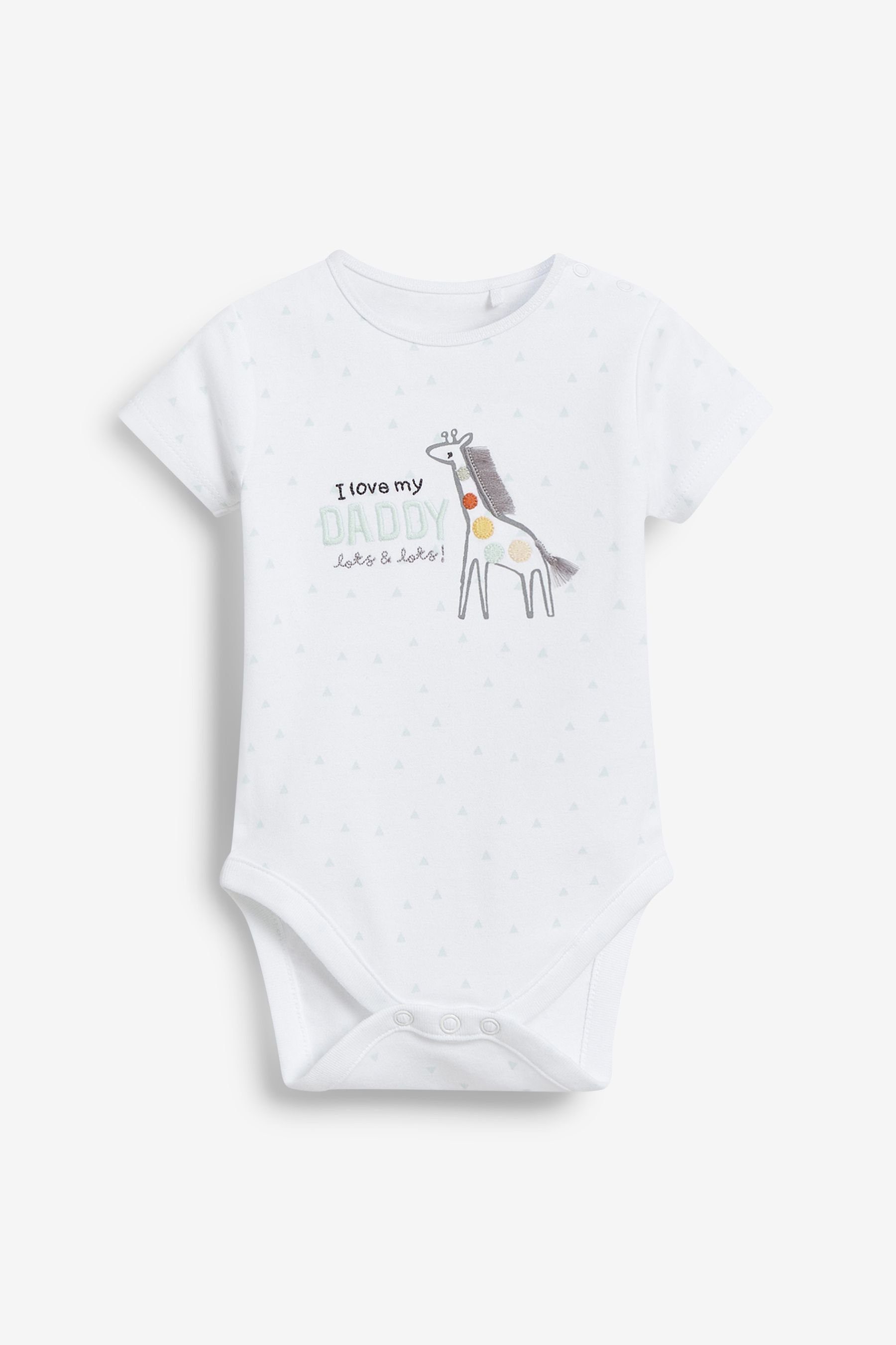 Next Kurzarmbody Family Baby Langärmeliger Body (1-tlg) Daddy Giraffe