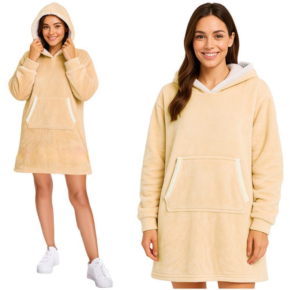 Ruhhy Longpullover Decken-Sweatshirt XXL-Hoodie (Spar-Set, oversize) günstig online kaufen