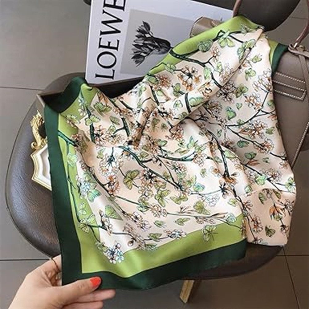 MOPUEA Modeschal Damen Halstuch Sommer Schal Leicht Atmungsaktiv Weich Elegant