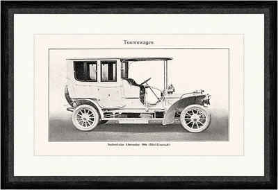 Kunstdruck Sechssitzige Limousine 1906 Dixi Eisenach Tourenwagen Faks Sport 078, (1 St)