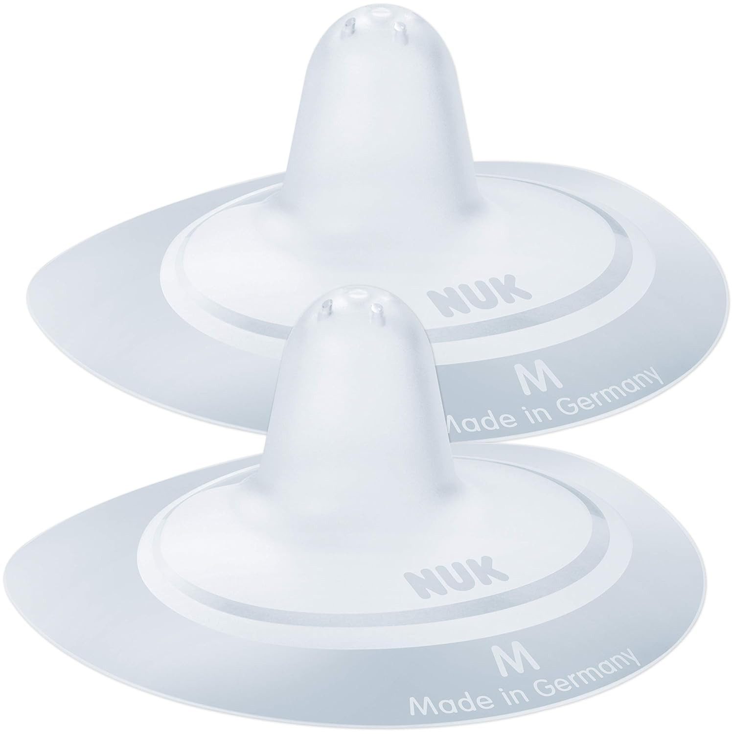 NUK Brustschutz NUK Brusthütchen Gr. M – 2 Stück, Weich & Komfortabel (2-tlg), weich & komfortabel