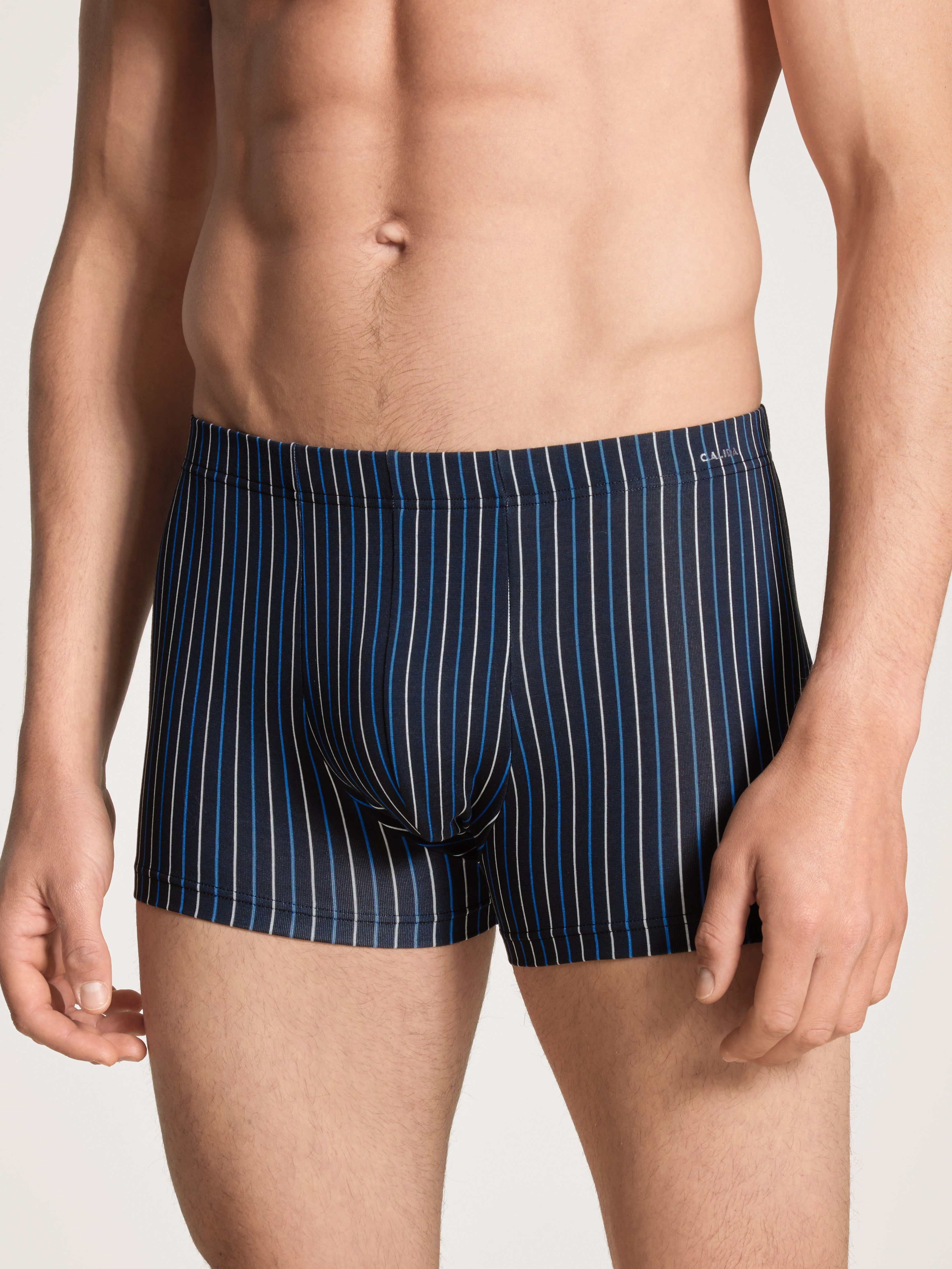 CALIDA Boxershorts Cotton Code softer Webgummibund, Single Jersey-Qualität, elastisch