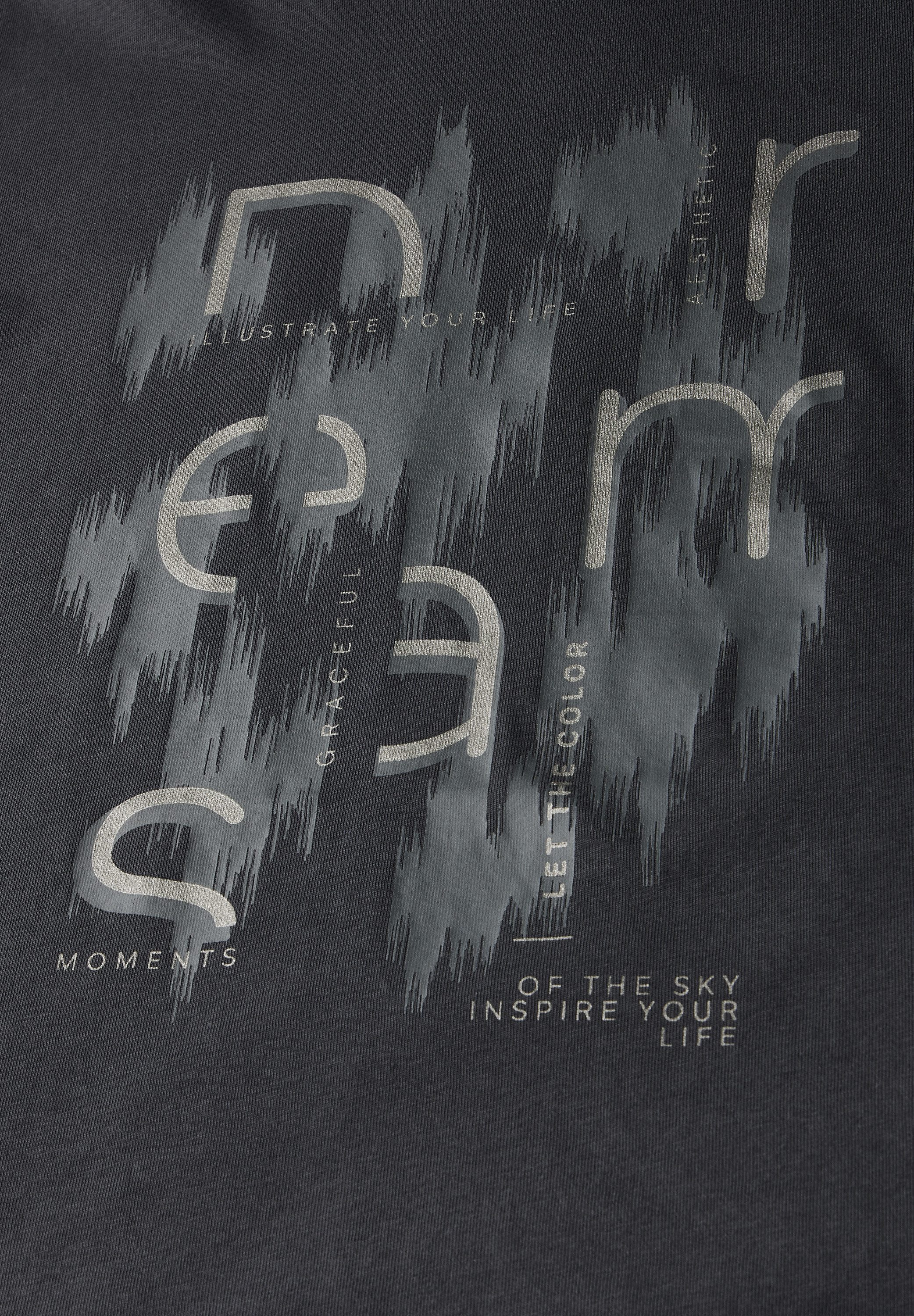 CECIL T-Shirt mit Folienprint