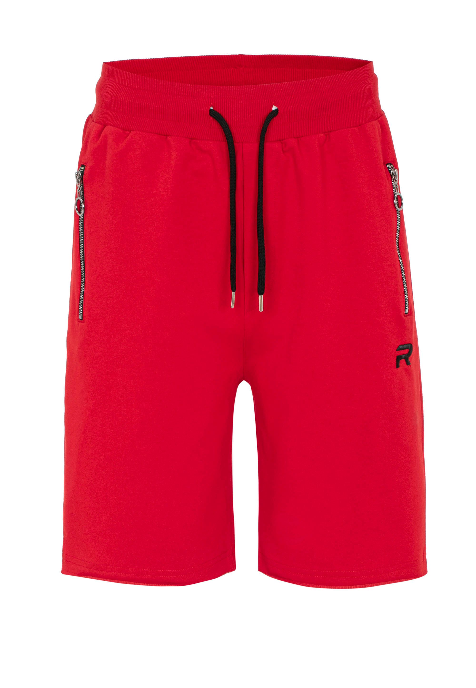 RedBridge Sweatshorts Red Bridge Herren Shorts Kurze Hose sport Hose Taschen mit Reißverschluss