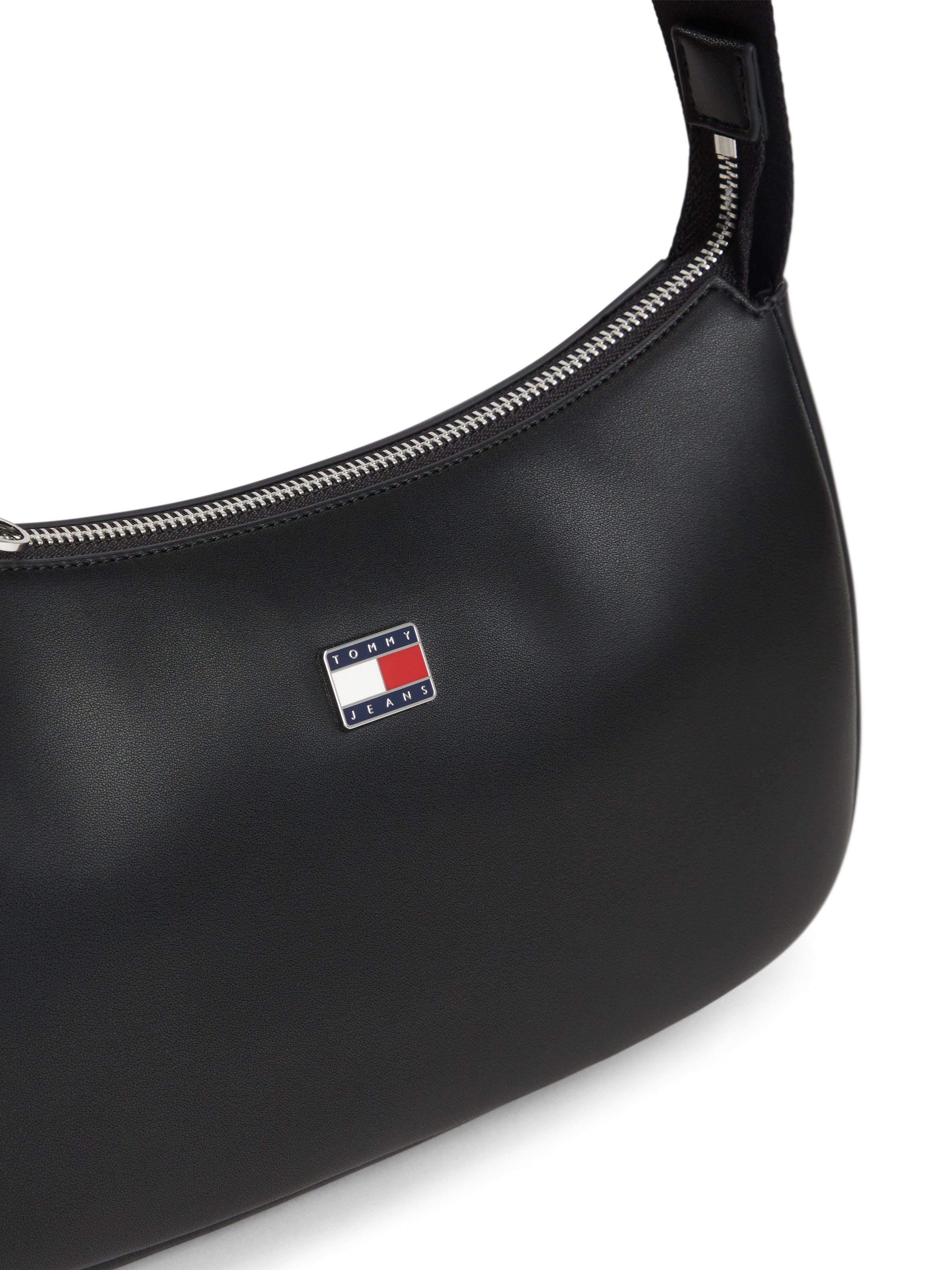 Tommy Jeans Schultertasche TJW DAILY ELEVATED SHOULDER BAG, Damen Handtasche, Umhängetasche mit Logo-Schmuckelement – Bild 4 von 5