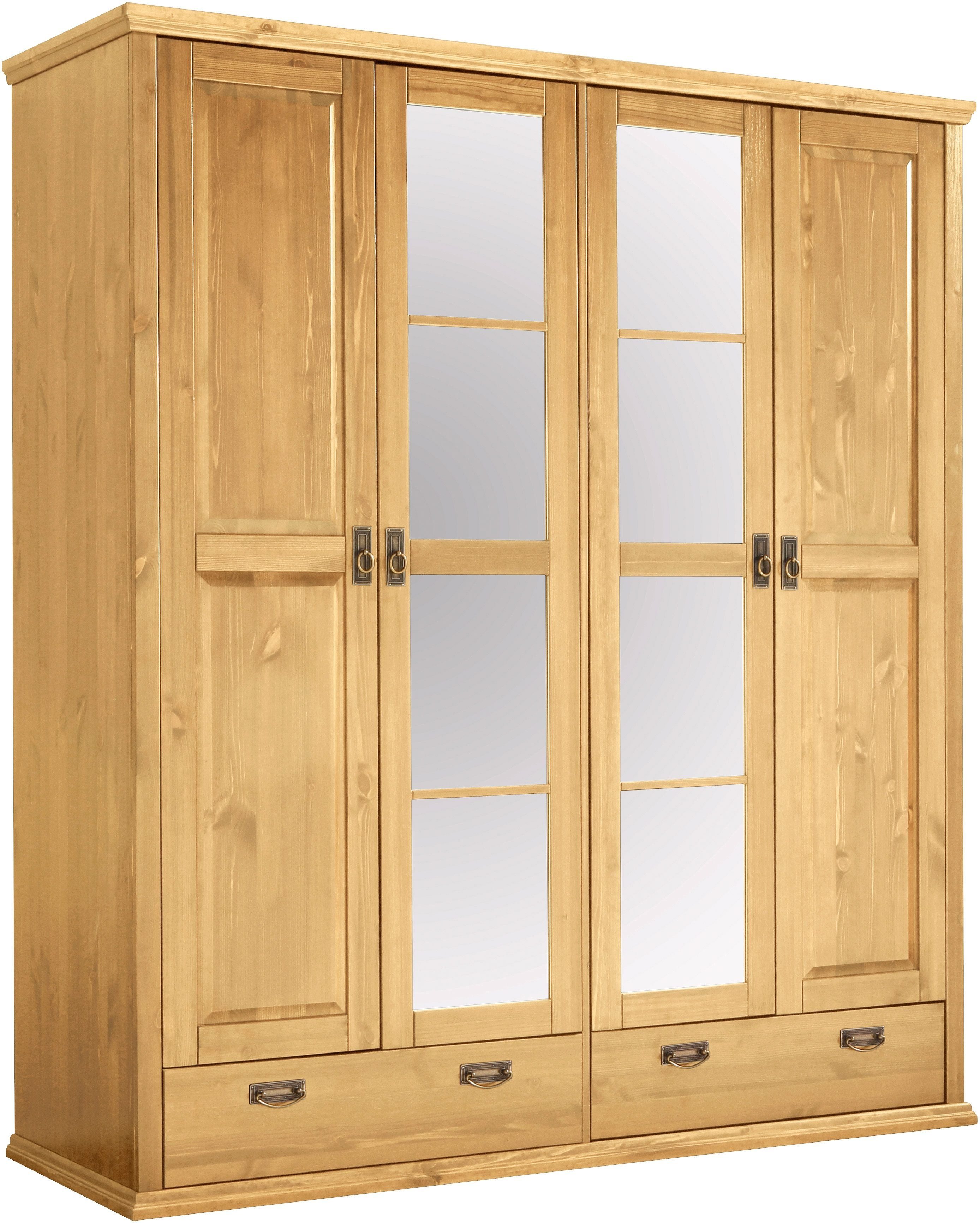 Home affaire Kleiderschrank "Madrid", (3 Breiten: 90/164/245 cm H/T ca.190/ günstig online kaufen