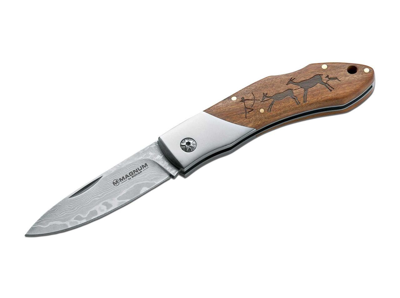 Magnum Taschenmesser Taschenmesser Caveman Damast