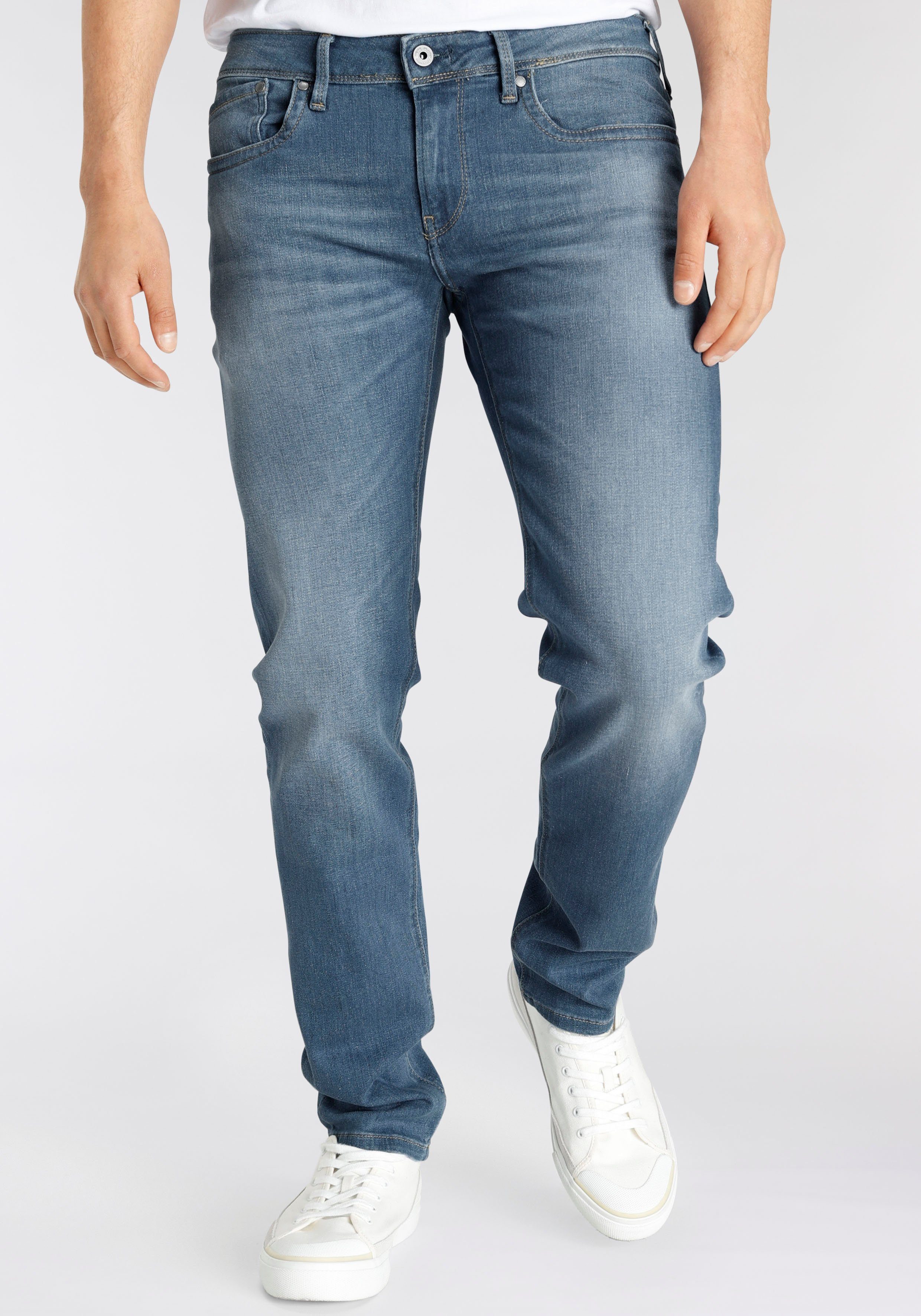 Pepe Jeans Slim-fit-Jeans Hatch medium blue