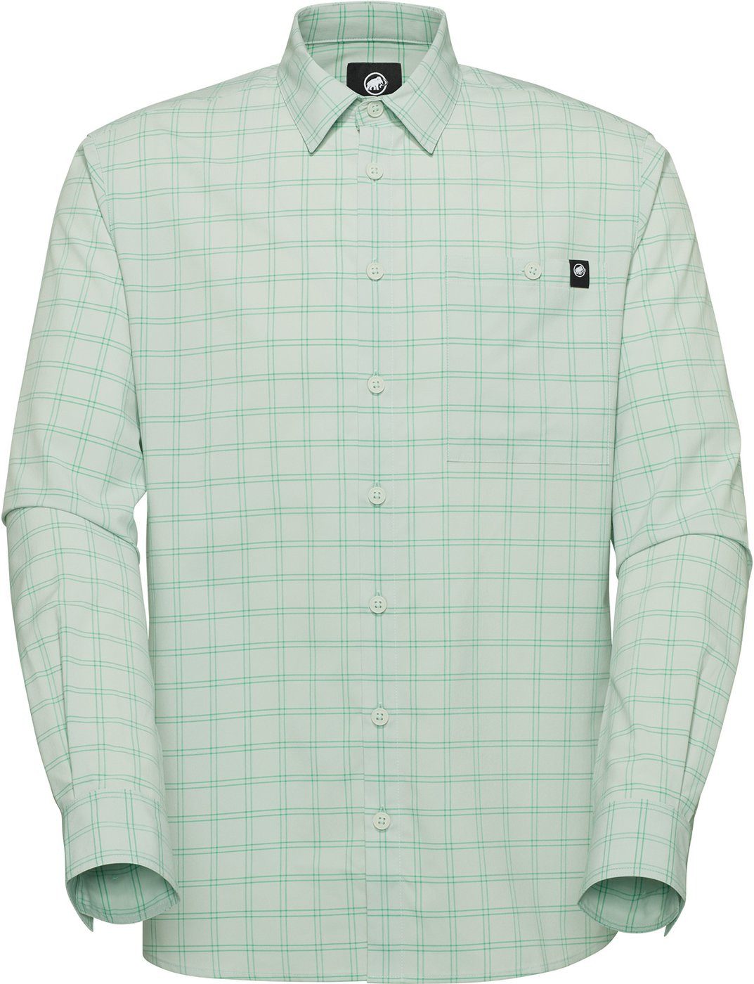 Mammut Funktionshemd Lenni Longsleeve Shirt Men silver sage-pinea