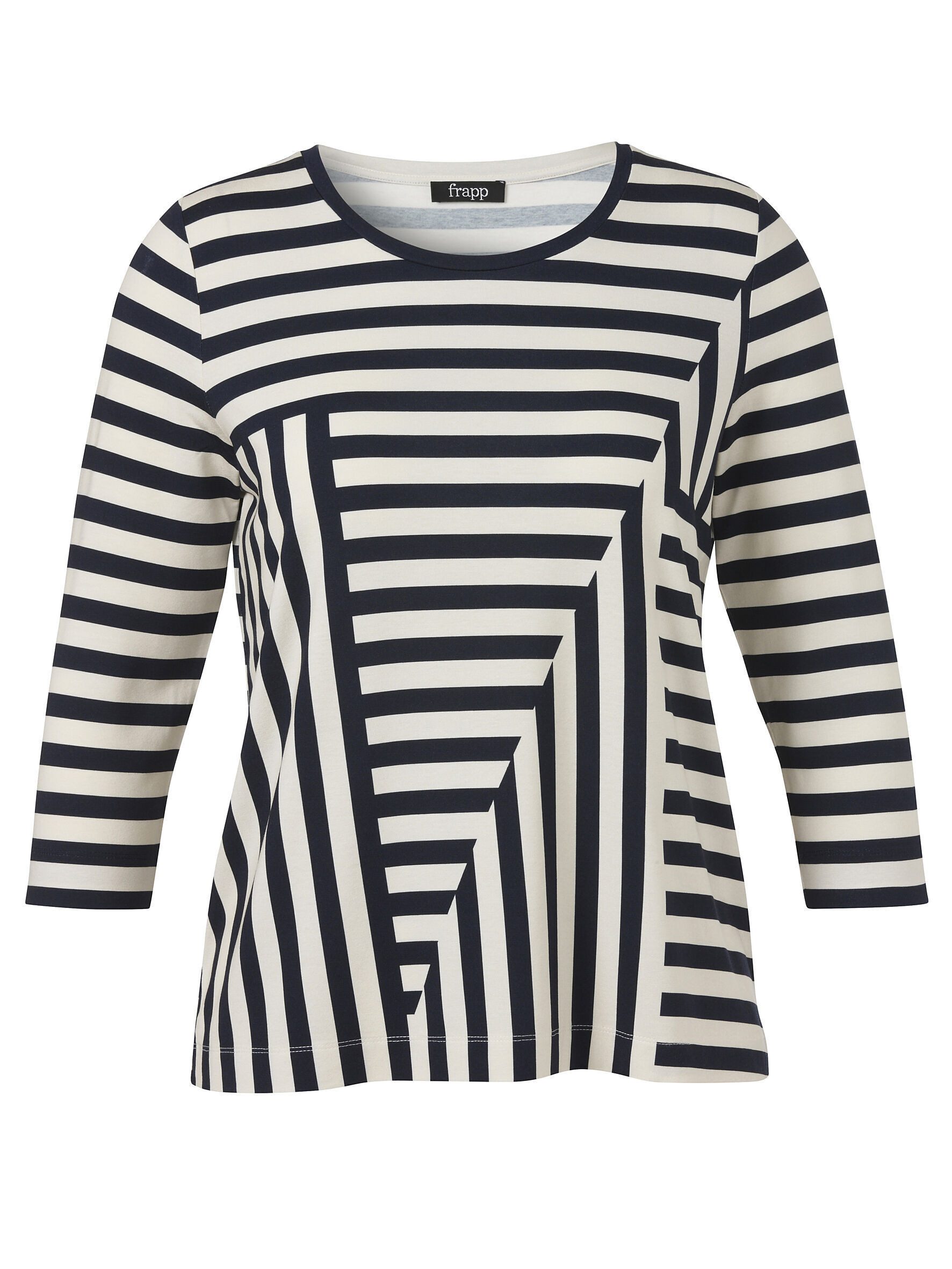 FRAPP Rundhalsshirt (1-tlg) Große Größen